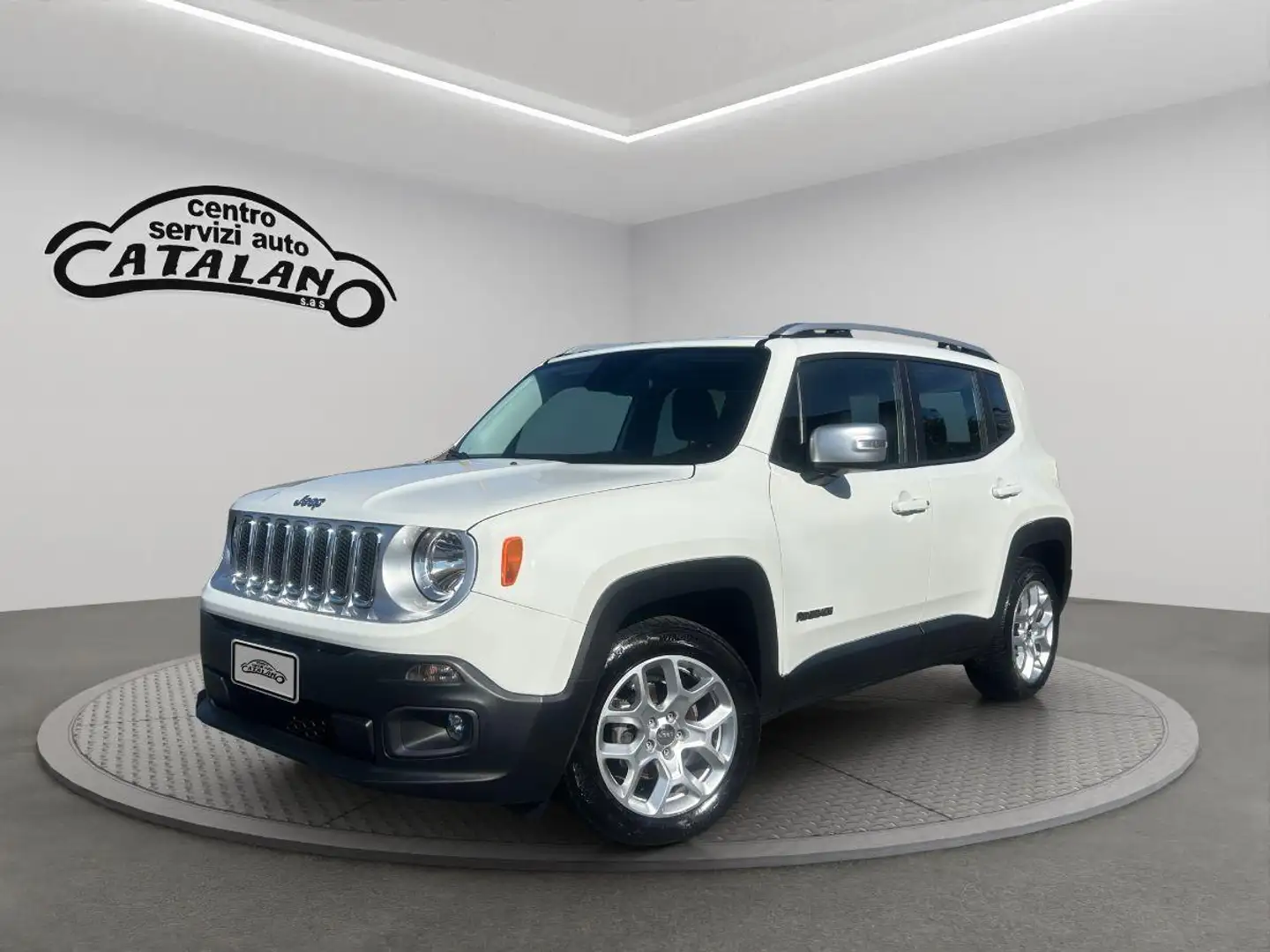 Jeep Renegade 1.6 Mjt 120CV Limited Blanc - 1