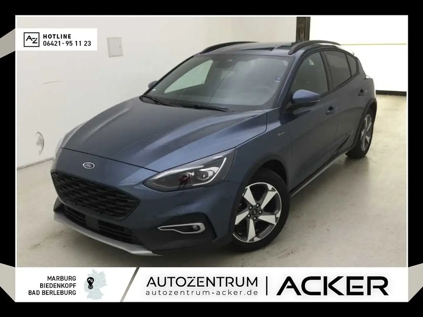 Ford Focus 1.5 EcoBlue Active X iACC/LED Blau - 1
