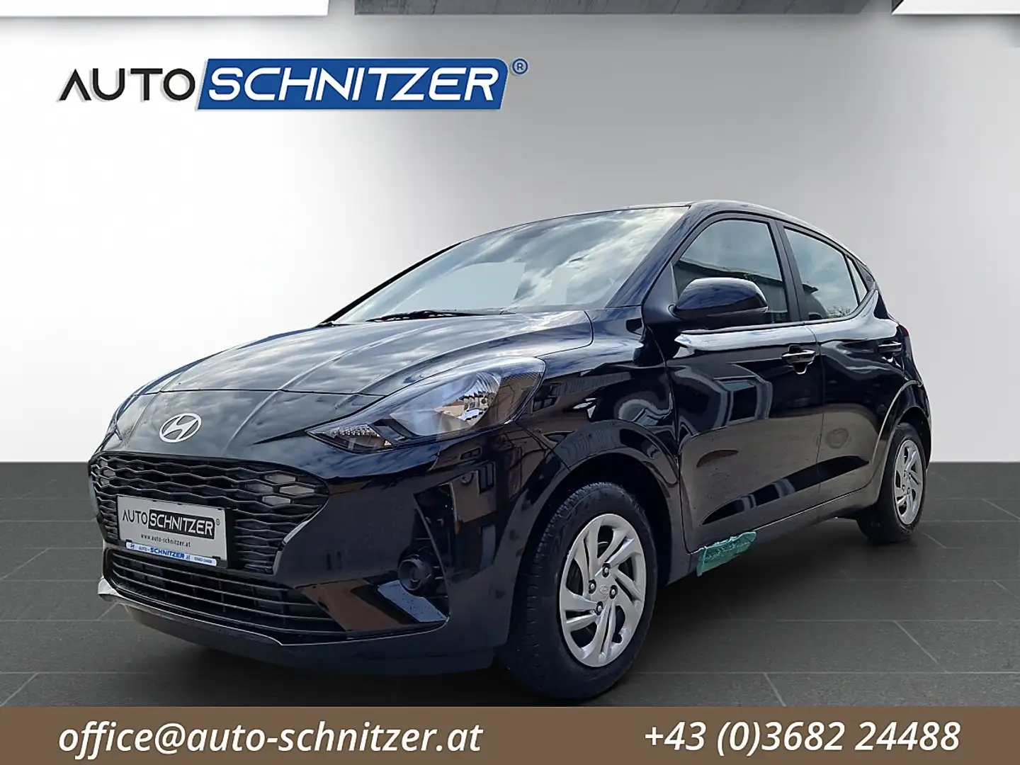Hyundai i10 1,0 Jubilé Schwarz - 1