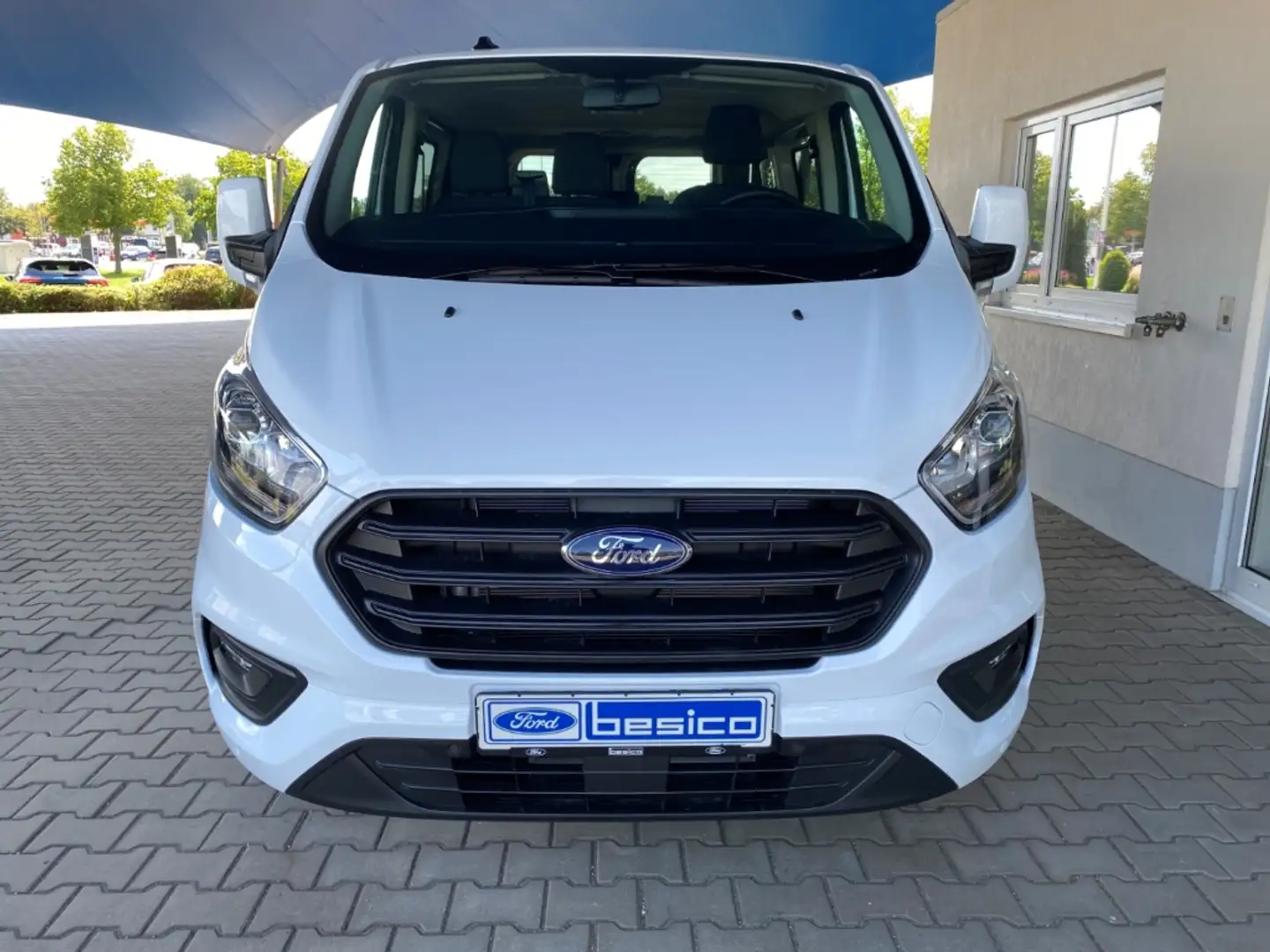 Ford Transit Custom Kombi Trend 320 L1+PDC+Klima vo+hi Weiß - 2