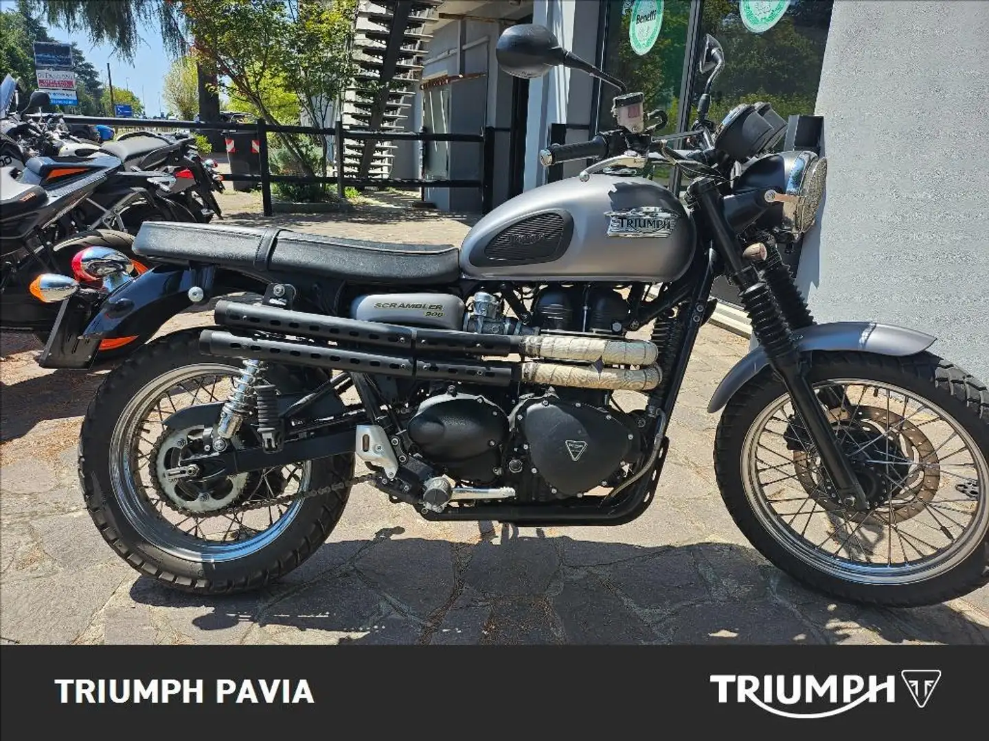 Triumph Scrambler Matt Tone Grigio - 1