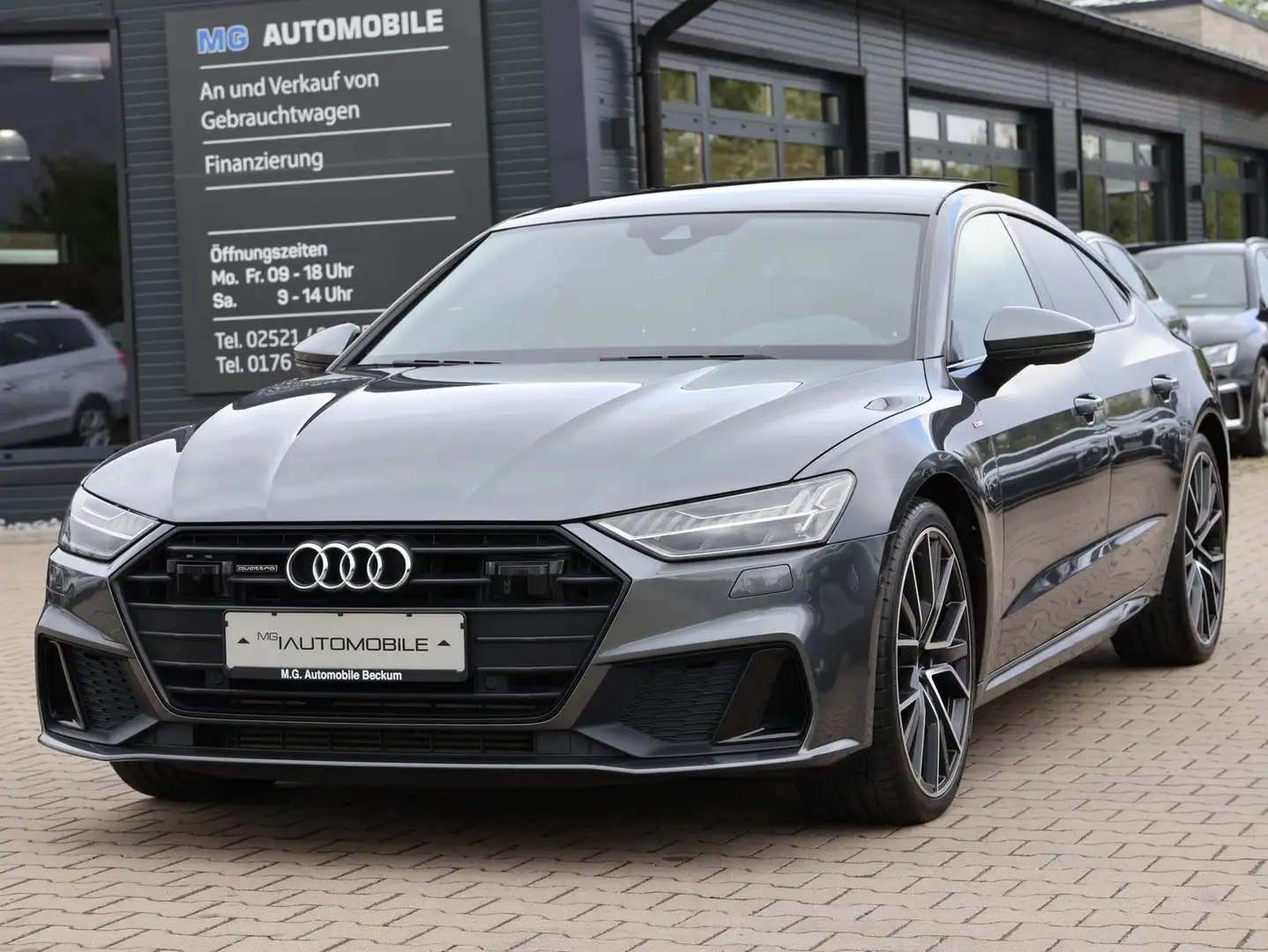 Audi A7 50 TDI - S LINE / PANO / MATRIX / B&O / 21" Grijs - 2