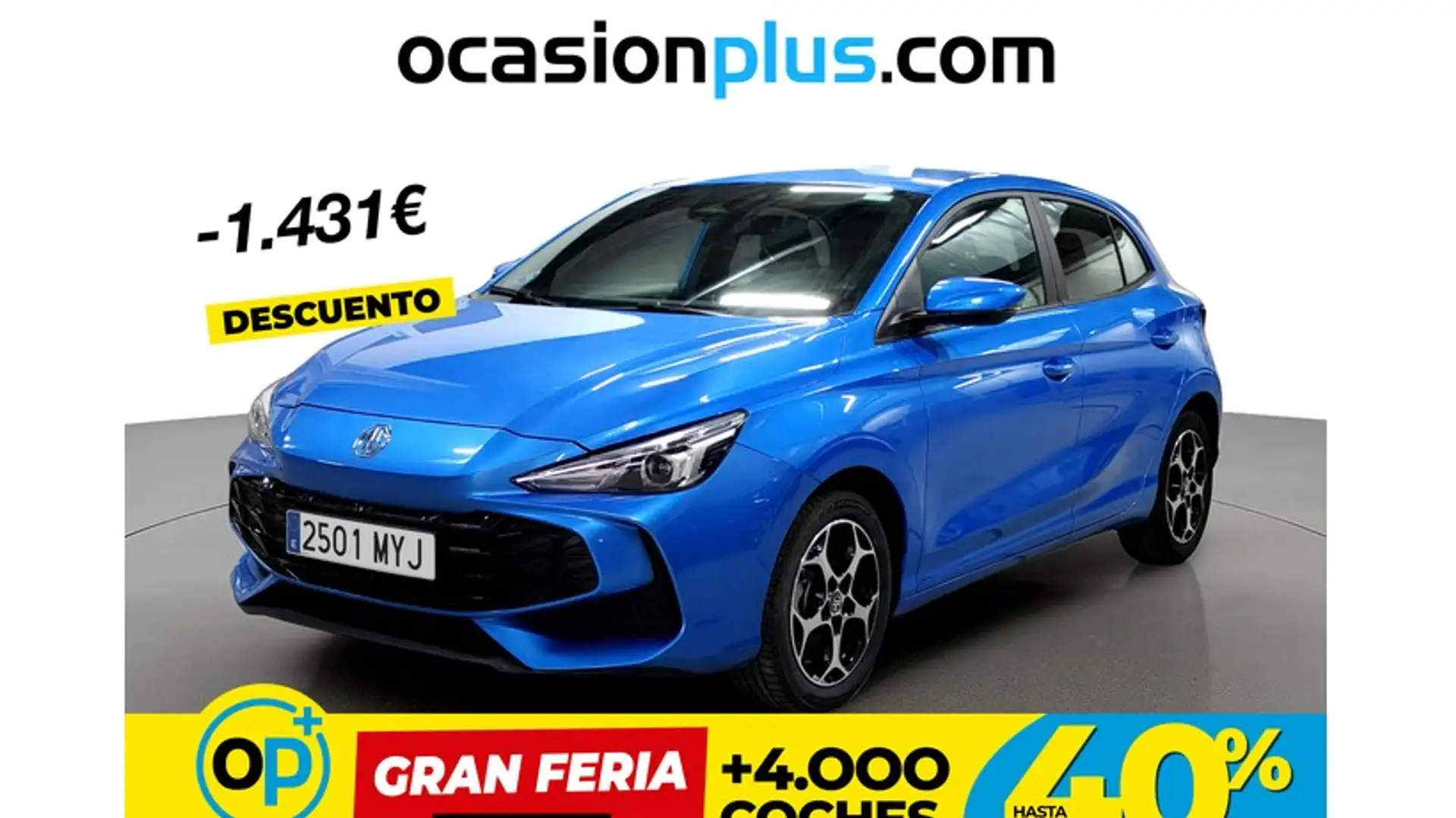 MG MG3 3 1.5 Hybrid+ Comfort 143kW Azul - 1