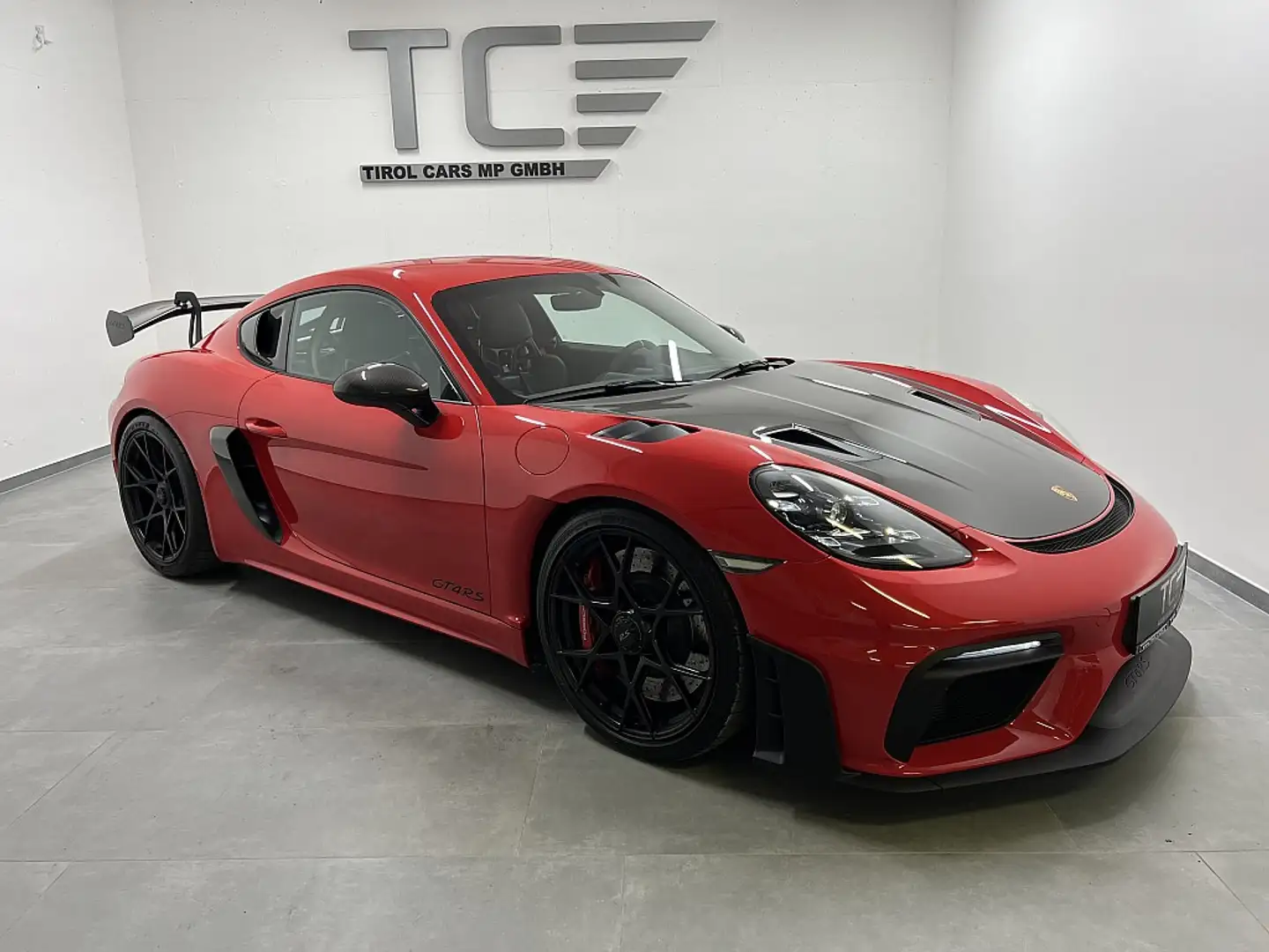 Porsche Cayman 718 Cayman GT4 RS PDK, Weissach Paket, Carbon, ... Rouge - 1