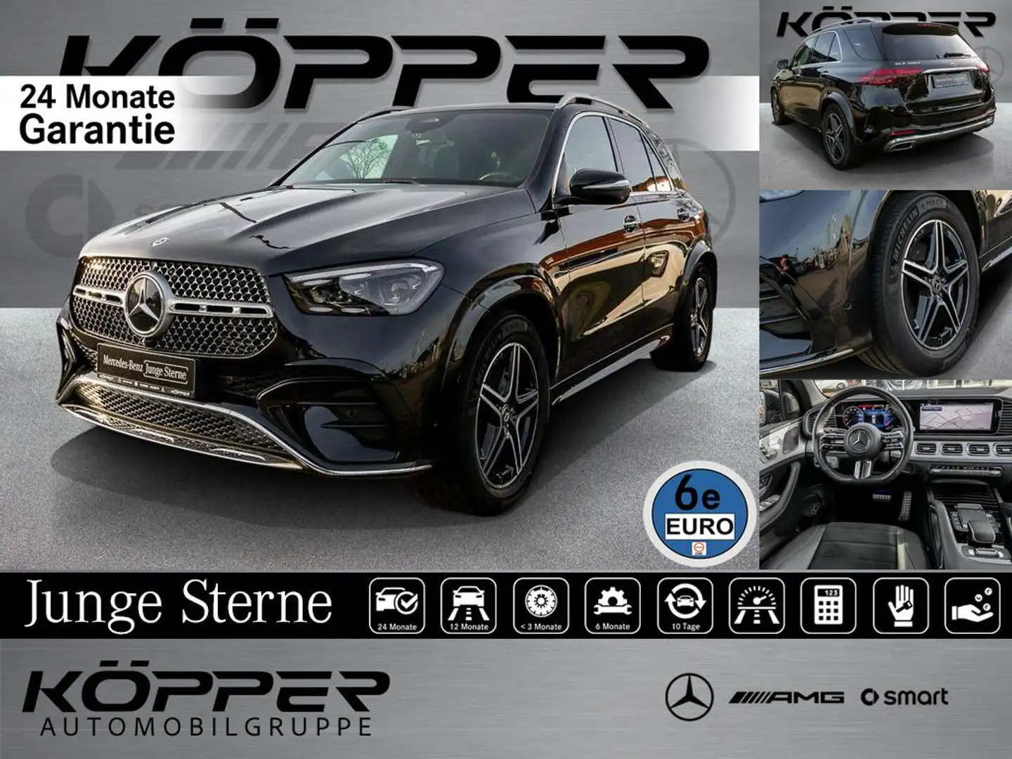 Mercedes-Benz E 300 T e AMG Advanced Plus AHK Head Up Black Noir - 1