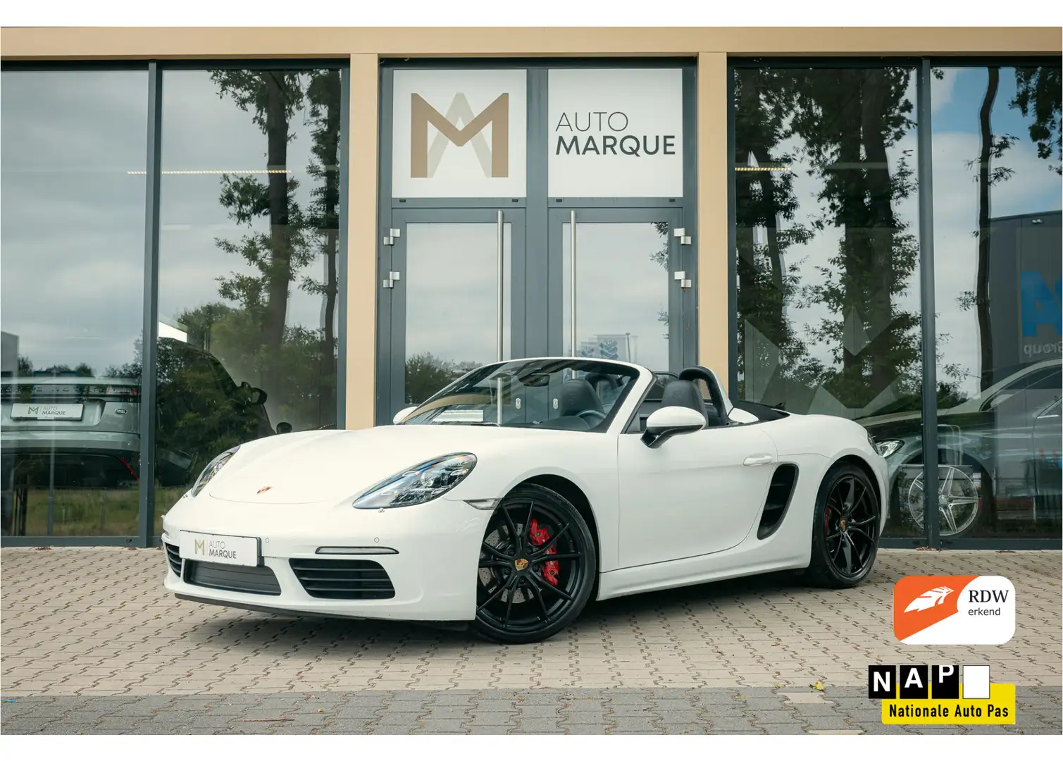 Porsche 718 Boxster S 2.5 | Orig. NL | 20" Carrera S | Sport C Wit - 1