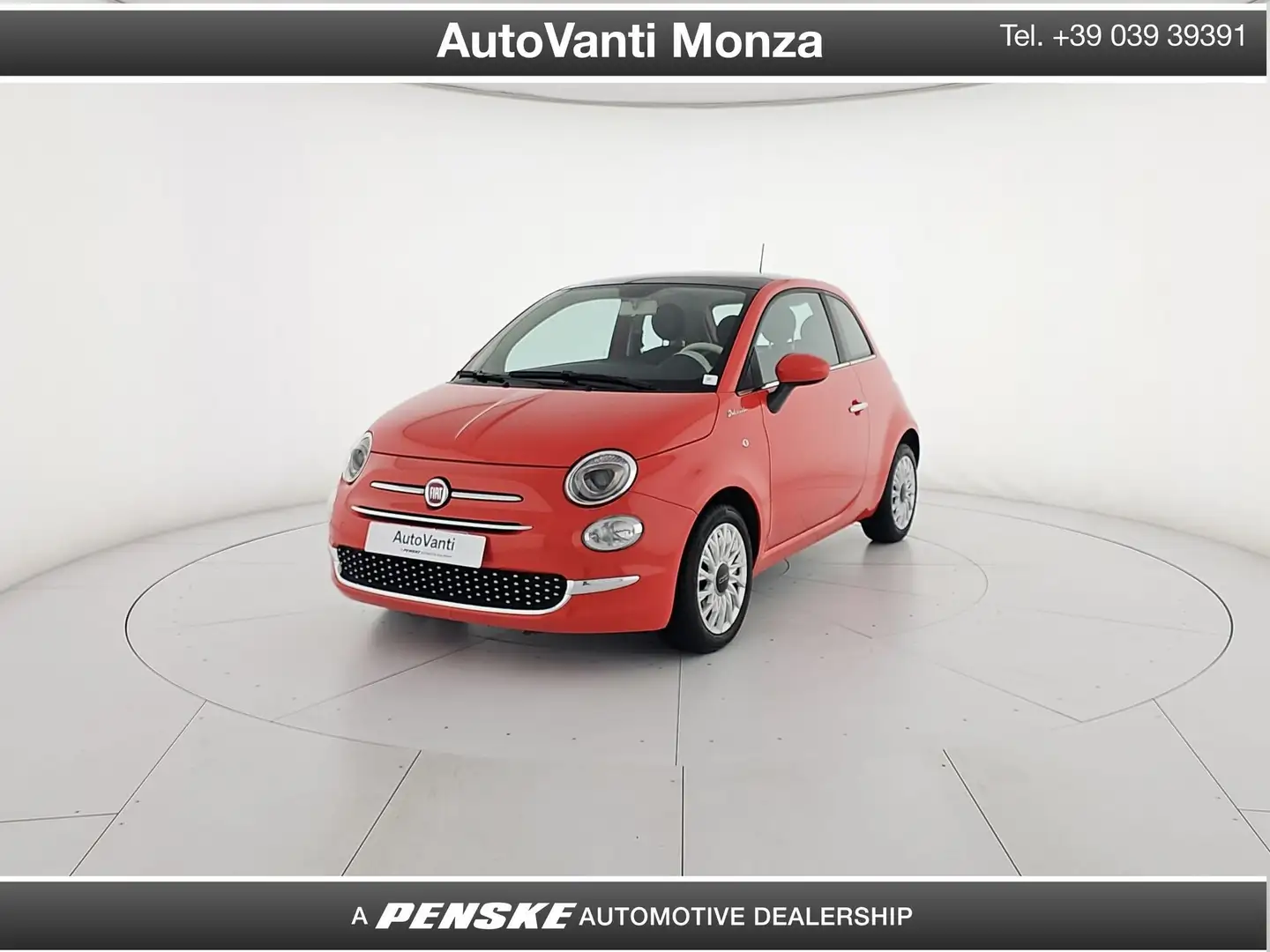 Fiat 500 500 1.0 Hybrid Dolcevita Orange - 1
