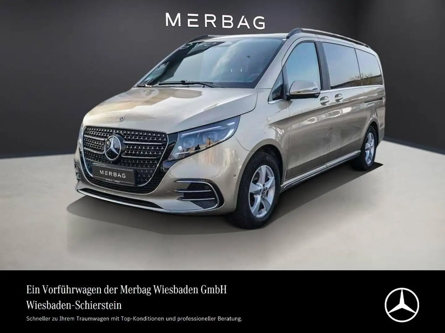 Mercedes-Benz V 300 4MATIC AVANTGARDE L AMG Line 360° Kamera Beige - 1
