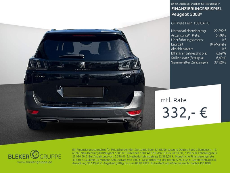 Peugeot 5008 GT PureTech 130 EAT8