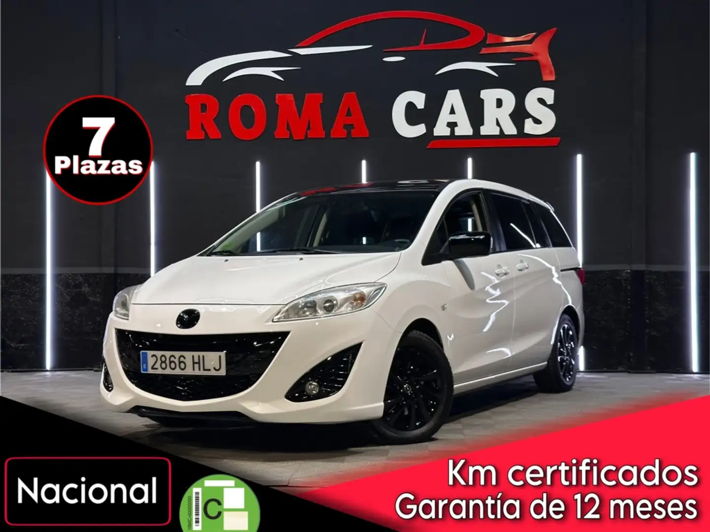 Mazda 5 2.0 Style i-Stop Blanco - 1