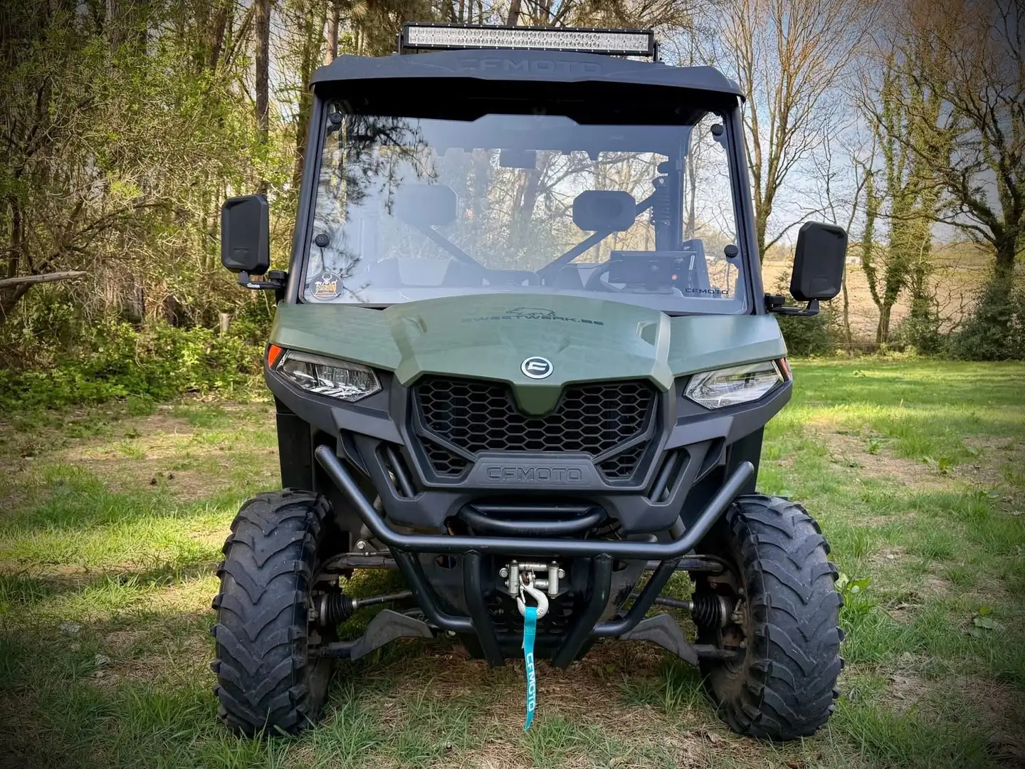 CFMOTO UForce 800 Uforce 600, model 2022 Grün - 2