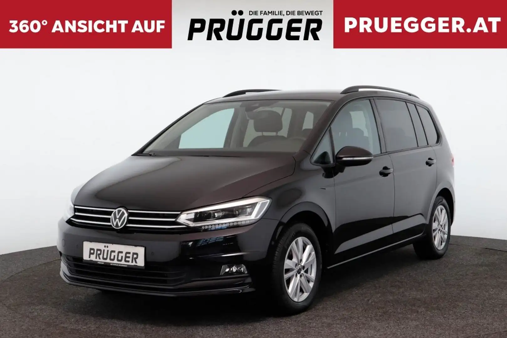 Volkswagen Touran Comfortline 2,0 TDI AHV NAVI LED VIRTUAL KAMERA Noir - 1