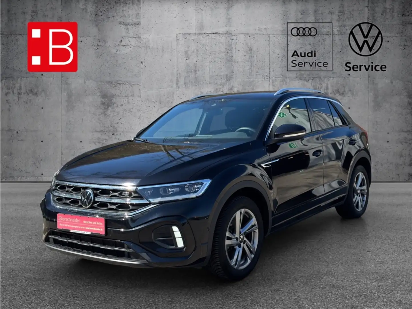 Volkswagen T-Roc 2.0 TDI DSG R-Line LED DIGITAL COCKPIT AHK ACC NAV Schwarz - 1