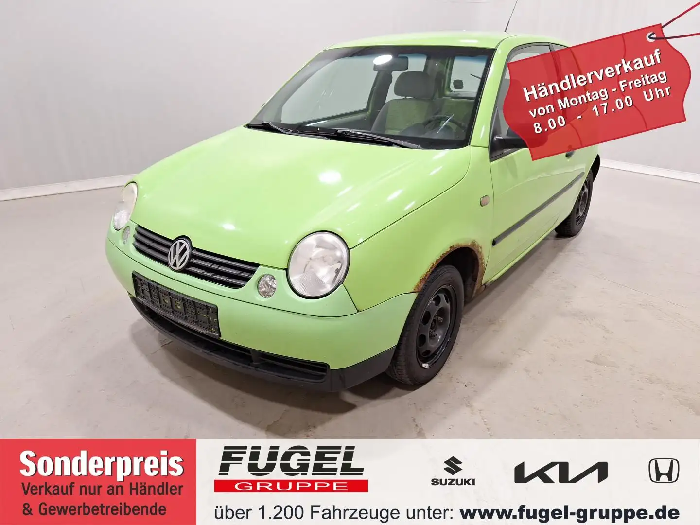 Volkswagen Lupo 1.0 Basis Servo|el. WFS Zelená - 1