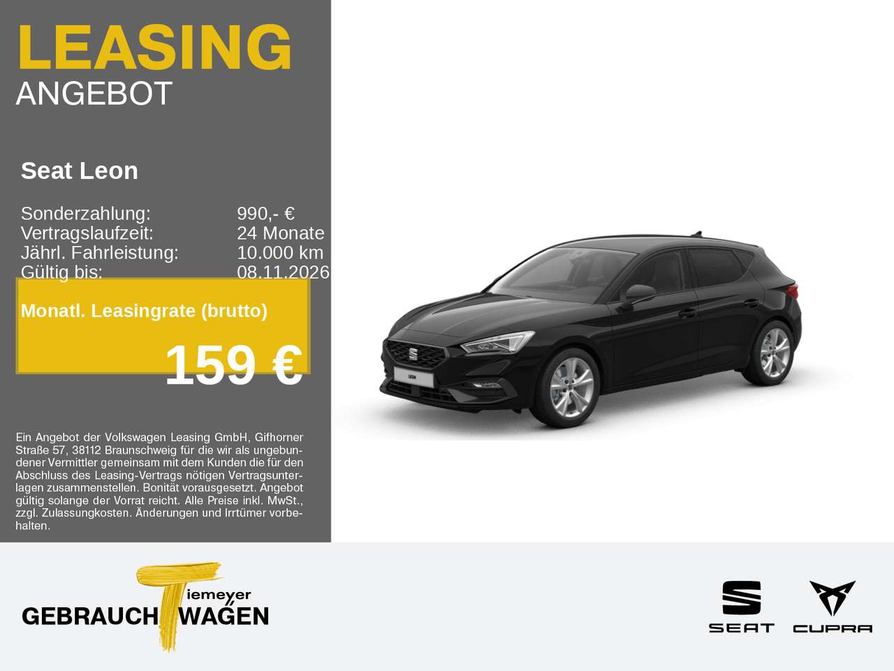 Seat Leon — Seat Leon 1.5 eTSI DSG FR SIDE-ASSIST MATRIX NAVI+ KA