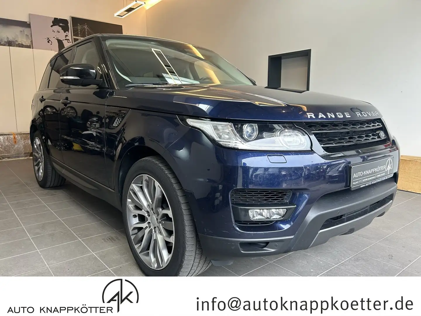 Land Rover Range Rover Sport Range Rover Sport TDV6 HSE (EURO 6) /FondEntertainment/ Bleu - 1
