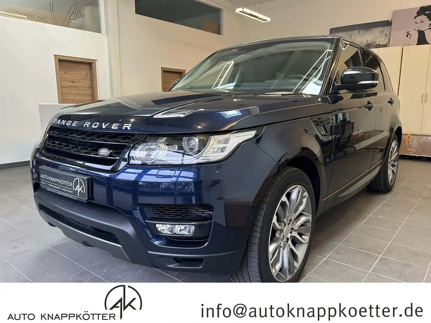 Land Rover Range Rover Sport Range Rover Sport TDV6 HSE (EURO 6) /FondEntertainment/ Blau - 1