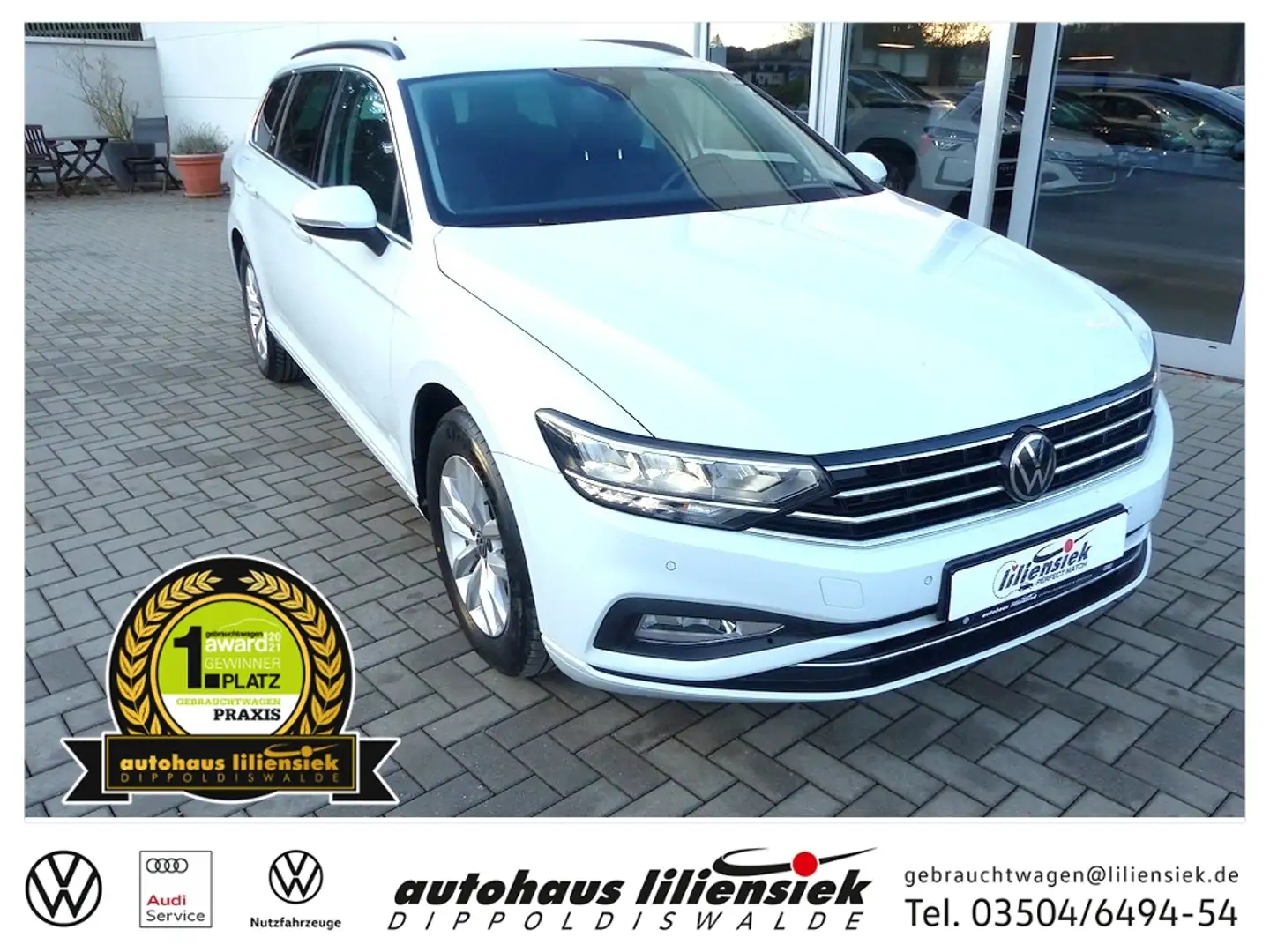 Volkswagen Passat Variant 2.0 TDI Business * Blanc - 1