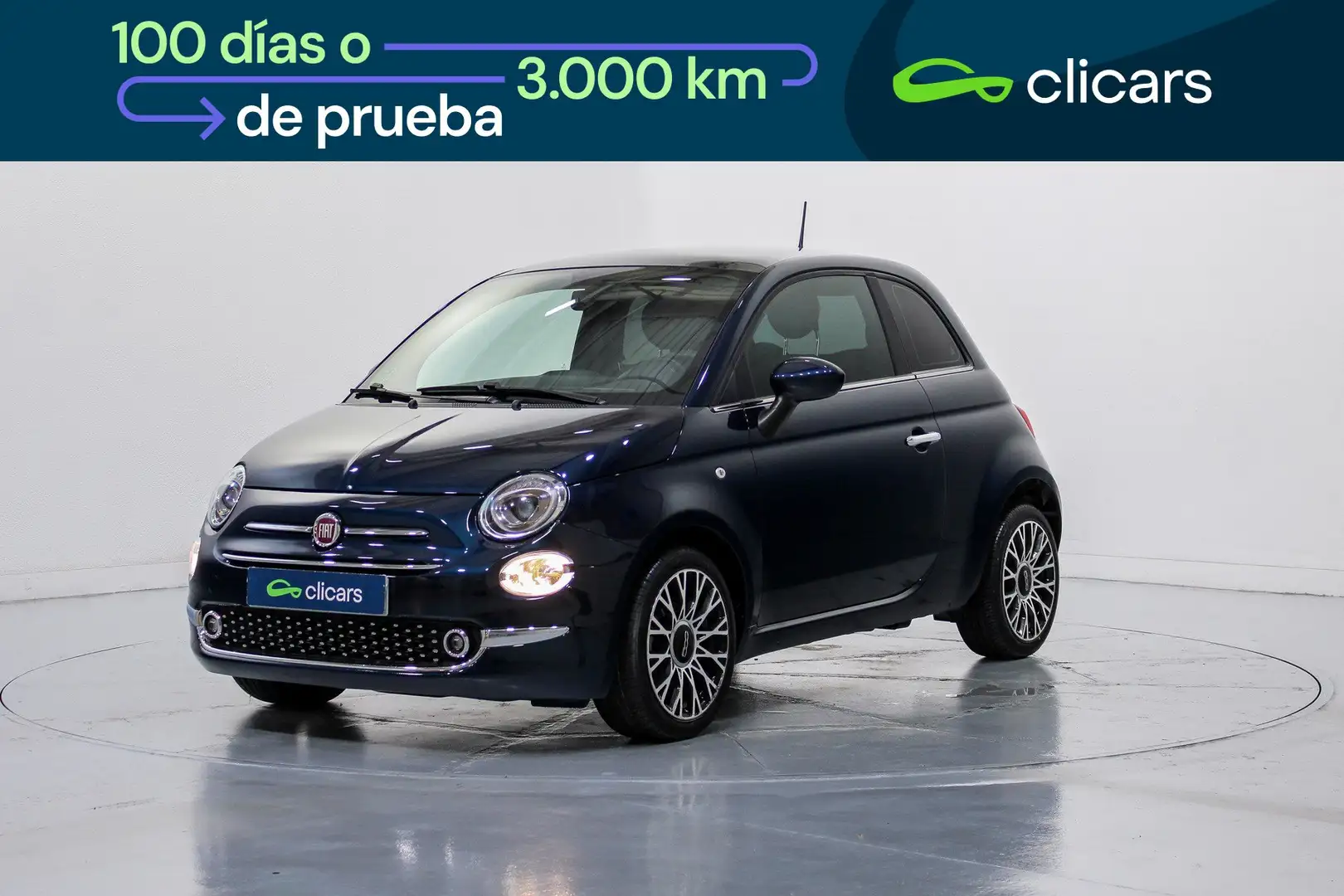 Fiat 500 1.0 Hybrid Monotrim 52kW Azul - 1