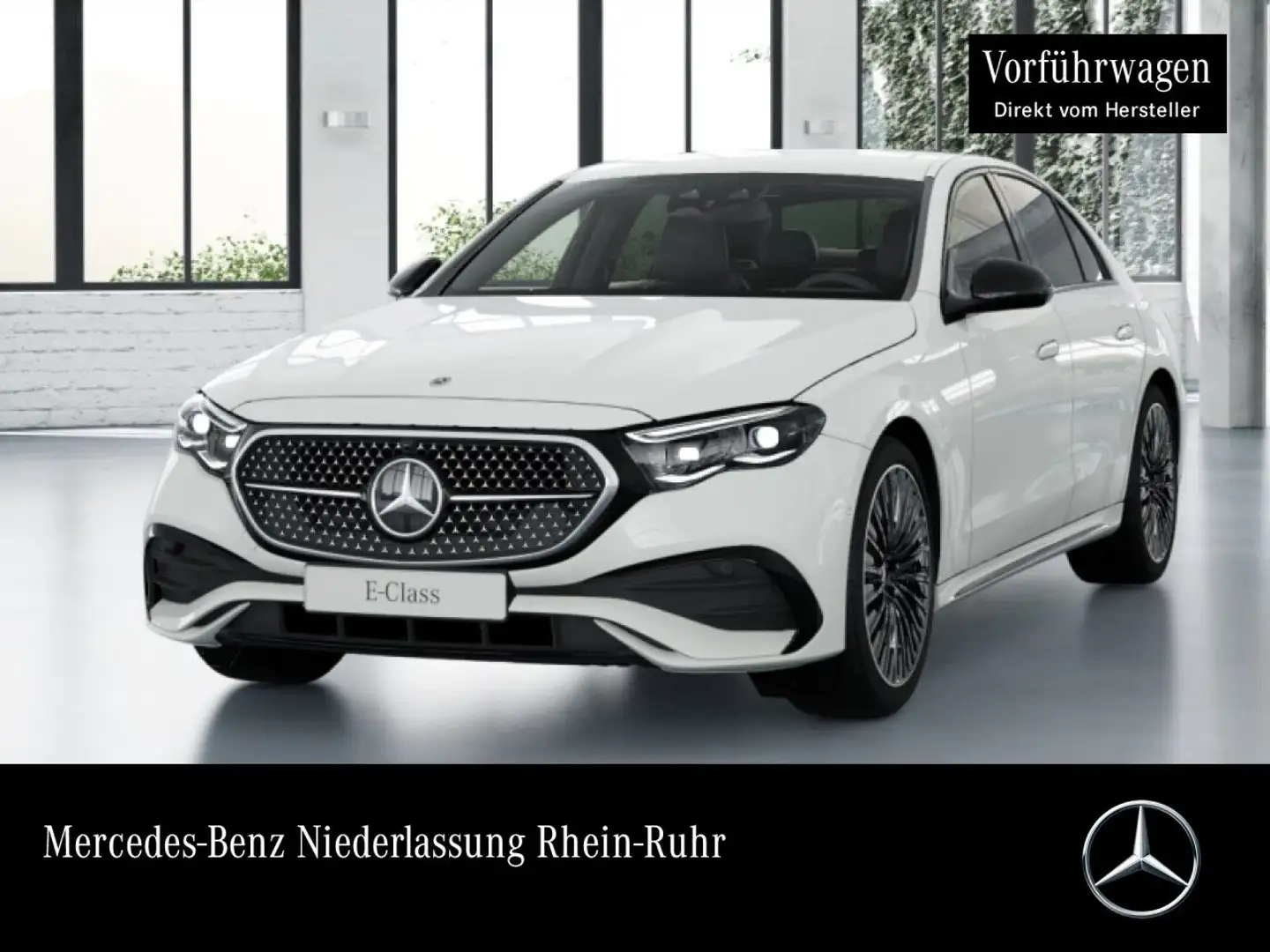 Mercedes-Benz E 200 Edition AMG-Line Sportpaket Night Distronic Weiß - 1