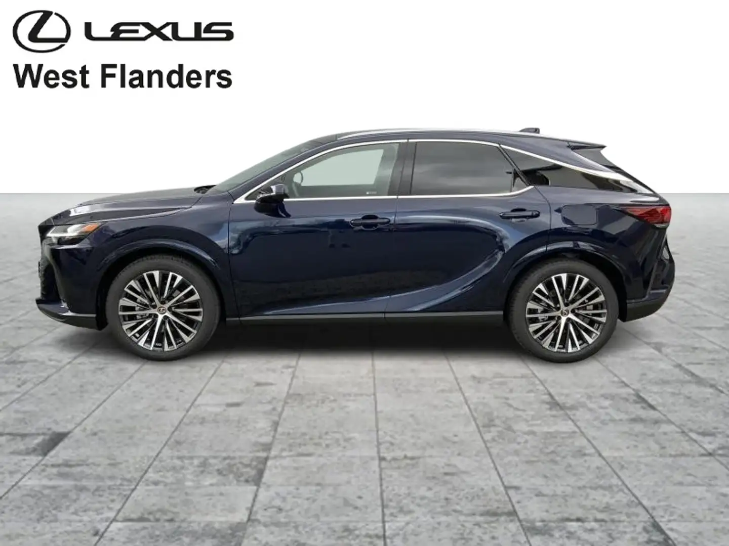 Lexus RX 450h Executive Line+navi+cam+sensor Blauw - 1