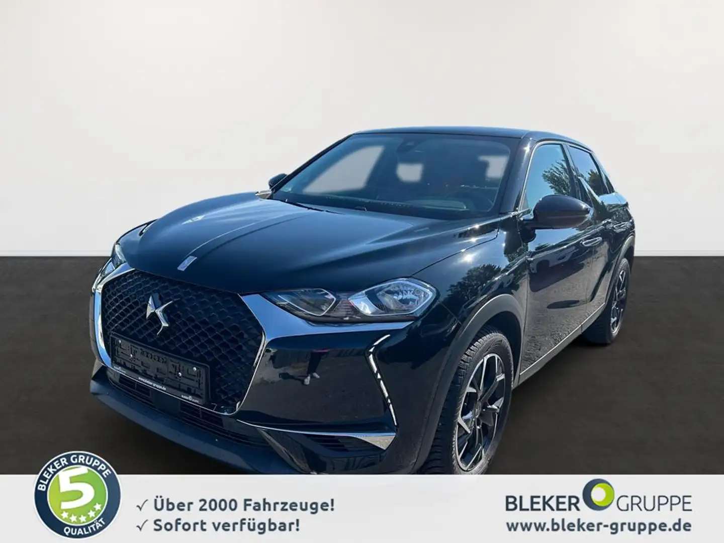 DS Automobiles DS 3 Crossback PureTech 100 So Chic Schwarz - 1