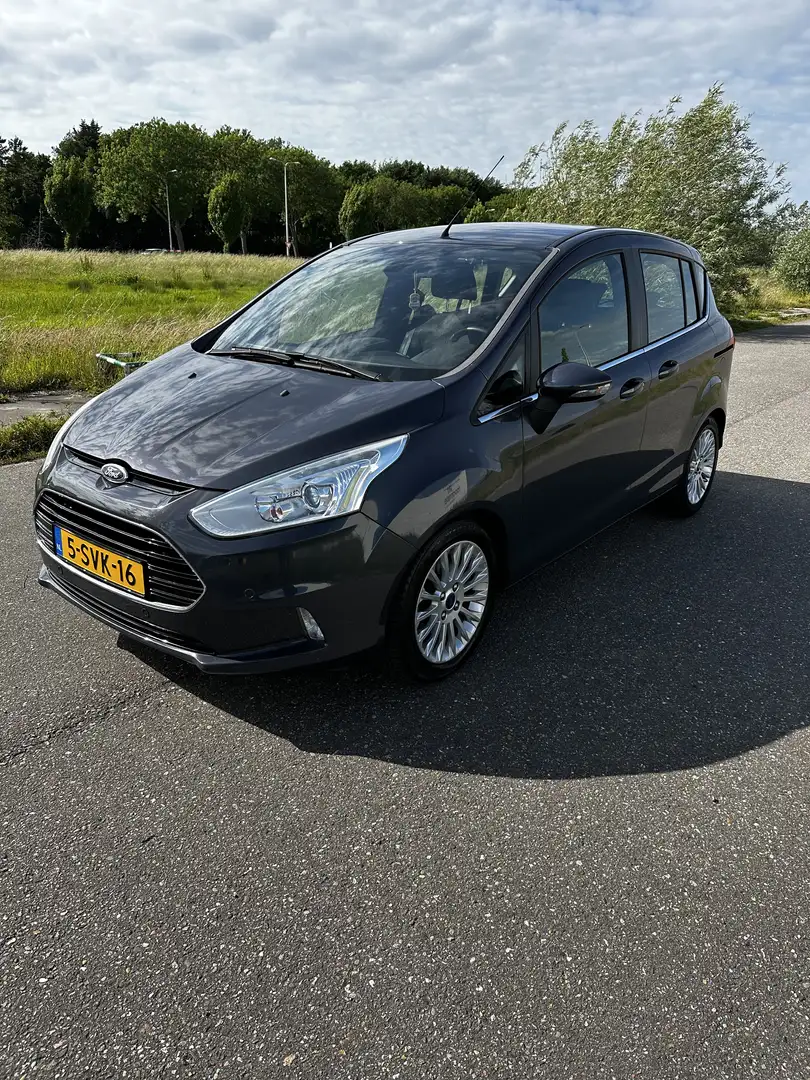 Ford B-Max 1.0 EcoBoost Titanium Grijs - 1