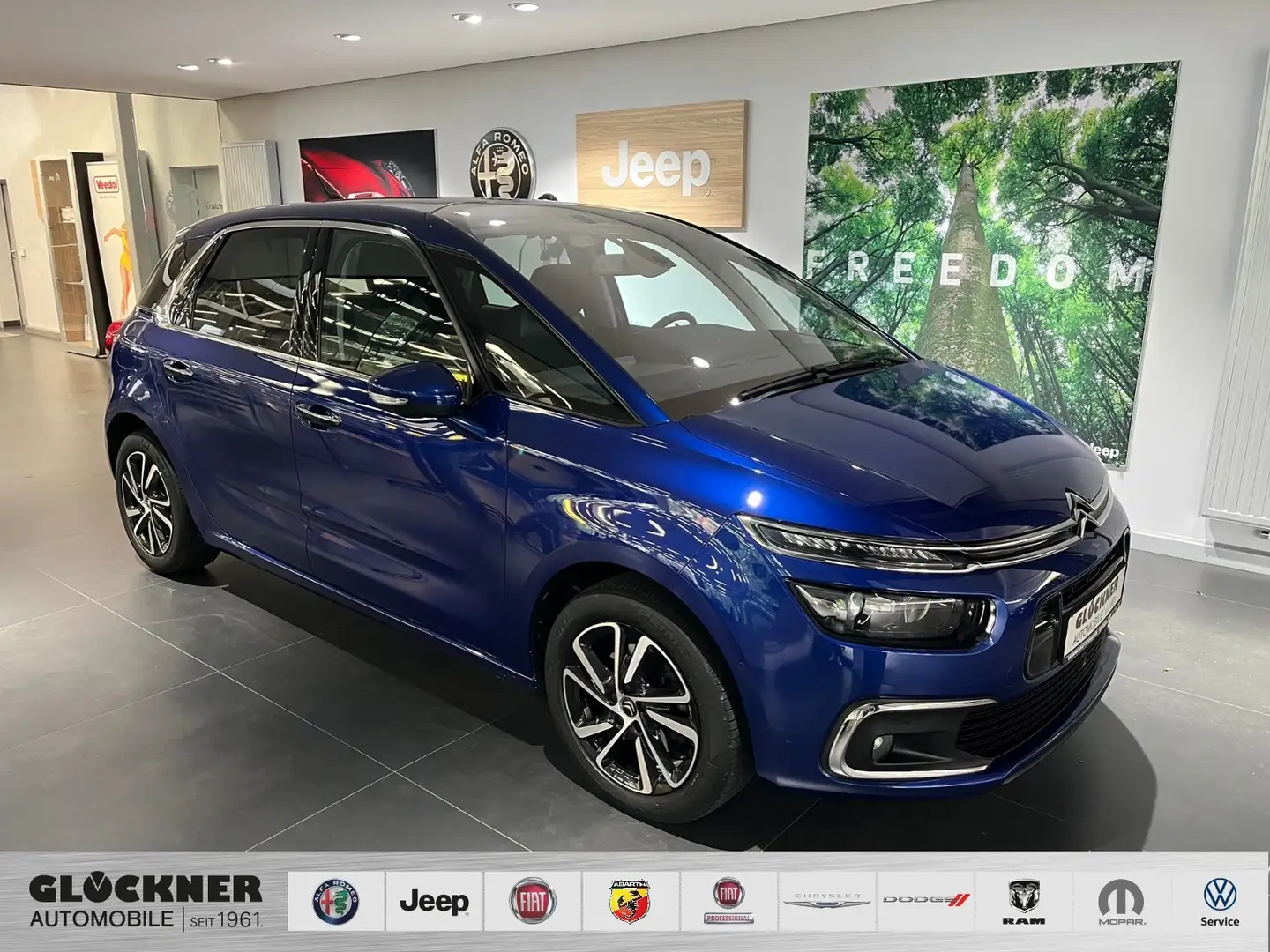 Citroen C4 Picasso Spacetourer 1.6l Shine Blau - 1