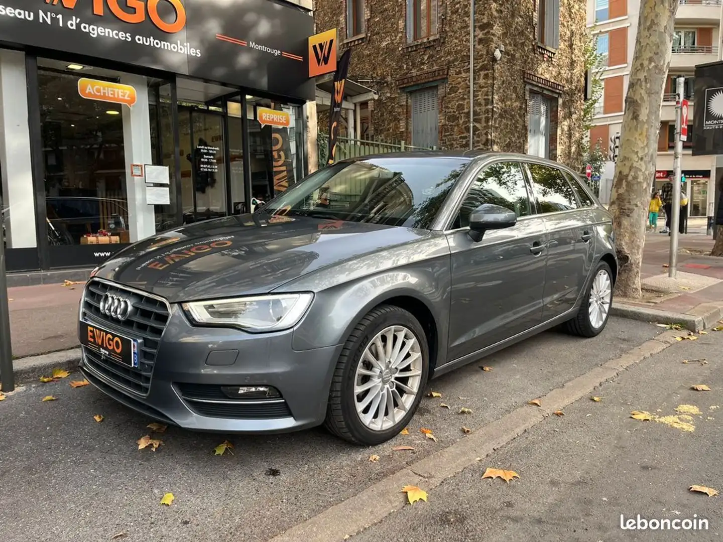Audi A3 1.4 cod tfsi 150 ultra ambiente s-tronic bva Gris - 1
