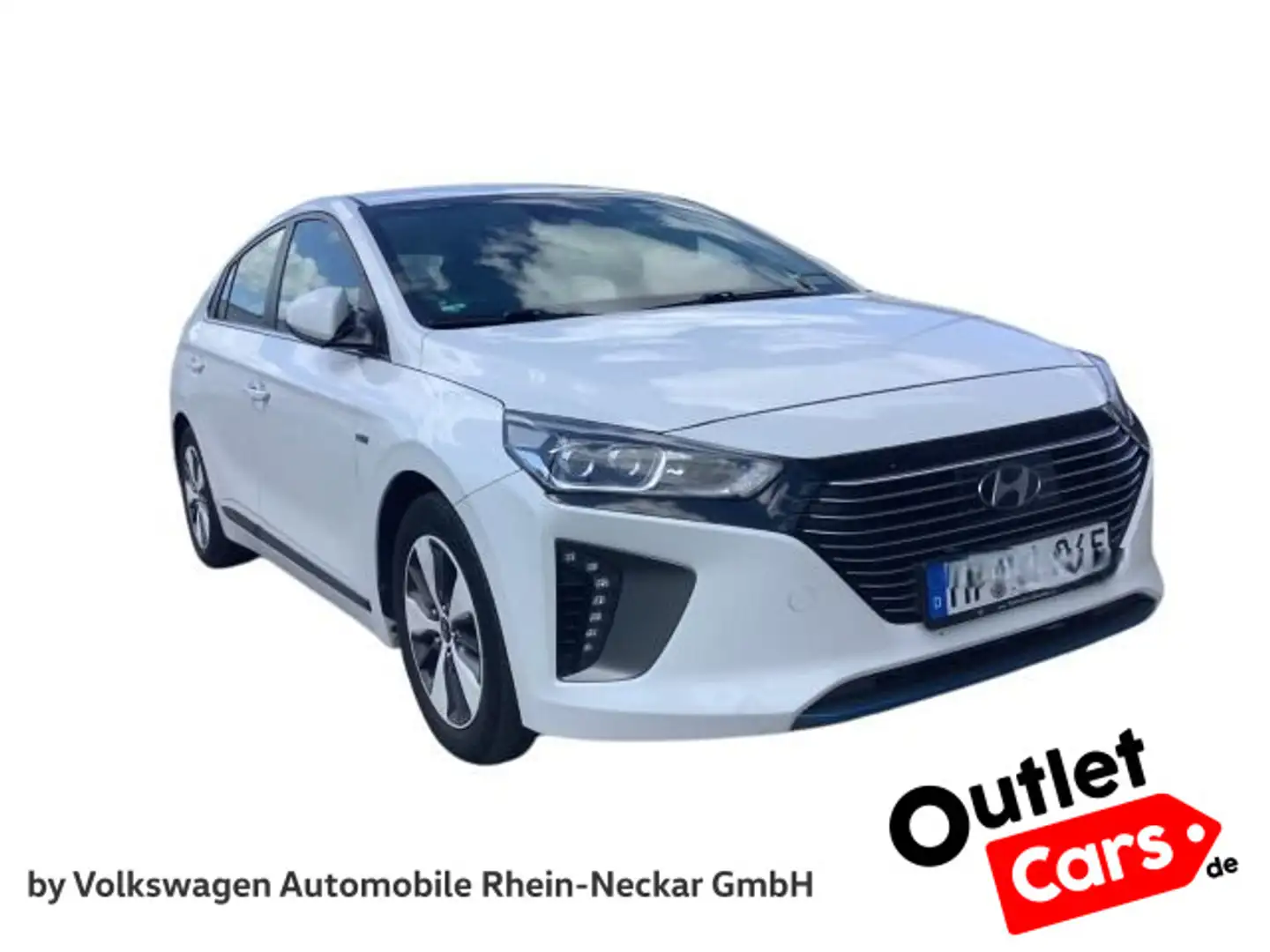 Hyundai IONIQ Style 1.6 Hybrid Automatik Kamera LED uvm Wit - 2