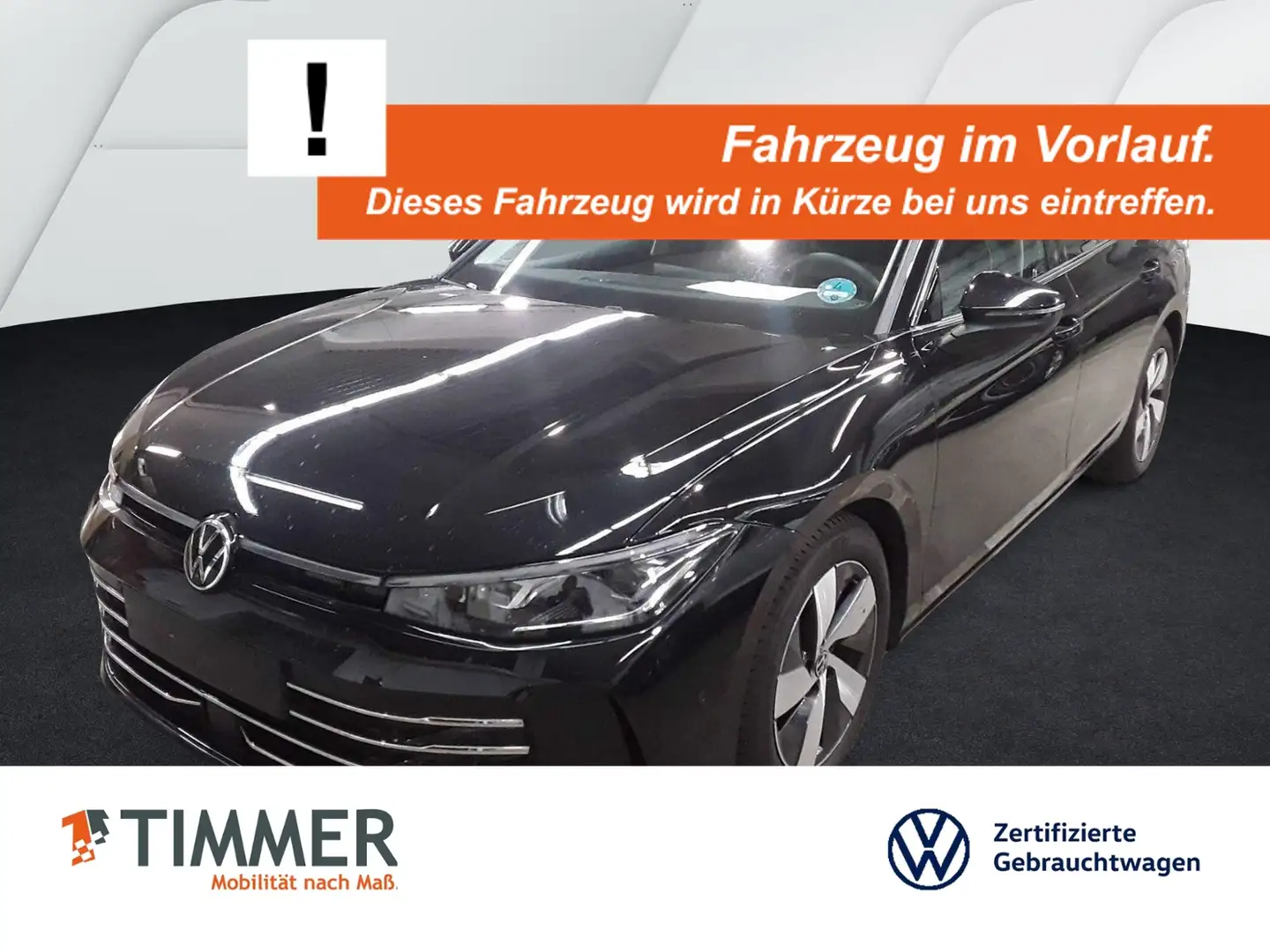 Volkswagen Passat Variant 2.0 TDI DSG ELEGANCE +AHK 360° +IQ.LIGHT +CARPLAY Schwarz - 1