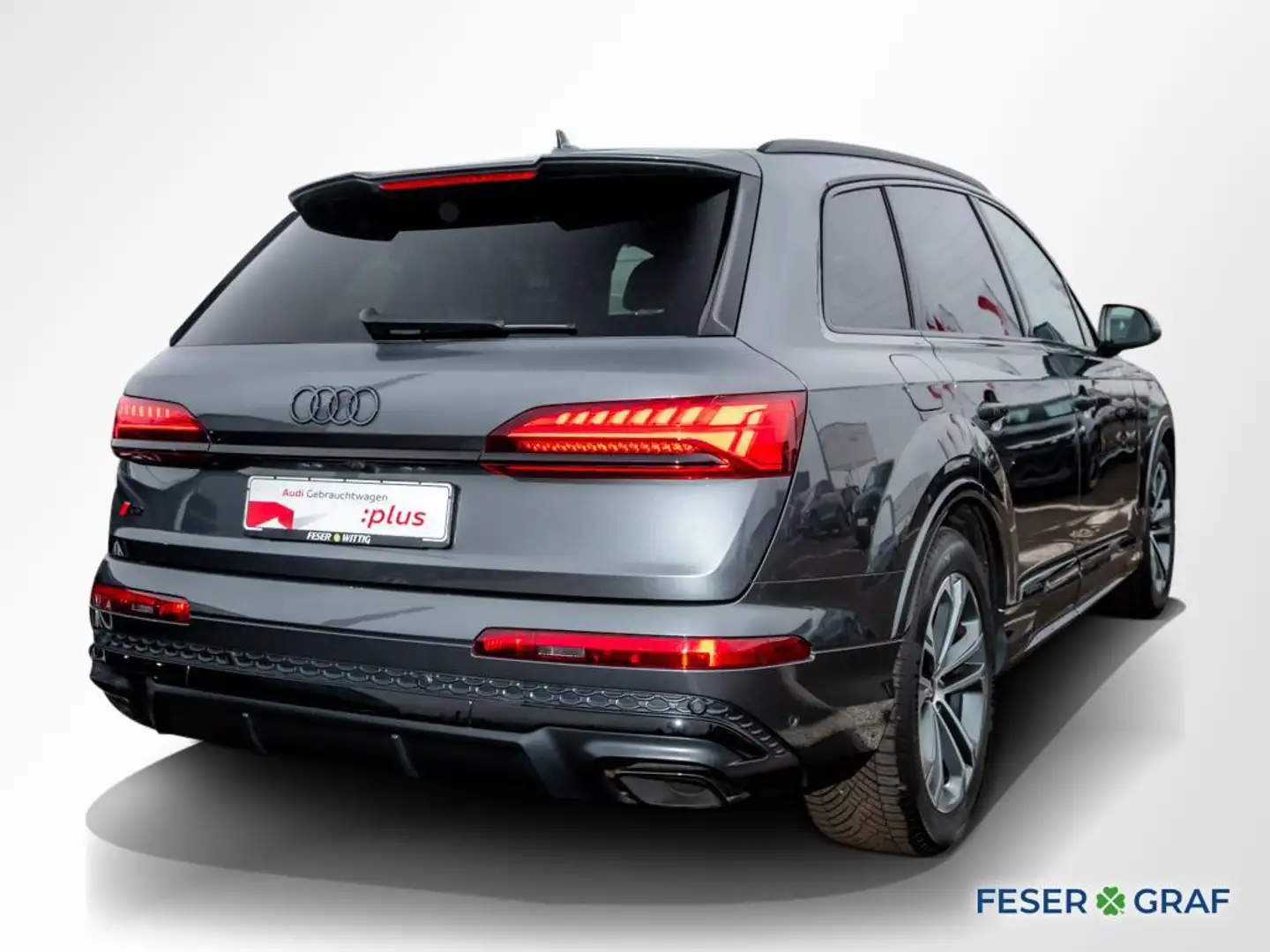 Audi Q7 50 TDI qu.S-line,Matrix,AHK,Pano,Leder,20" Grau - 2