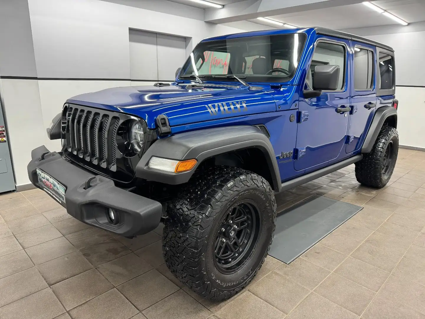 Jeep Wrangler Unlimited Willys-Wheeler Edition 4x4 Azul - 1