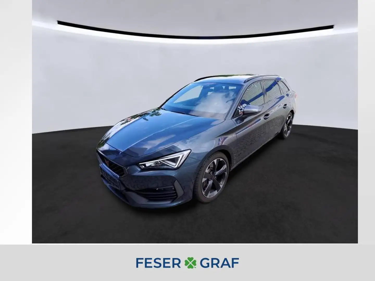 CUPRA Leon VZ 2.0 TSI 7-Gang DSG/SHZ/AHK Gris - 1