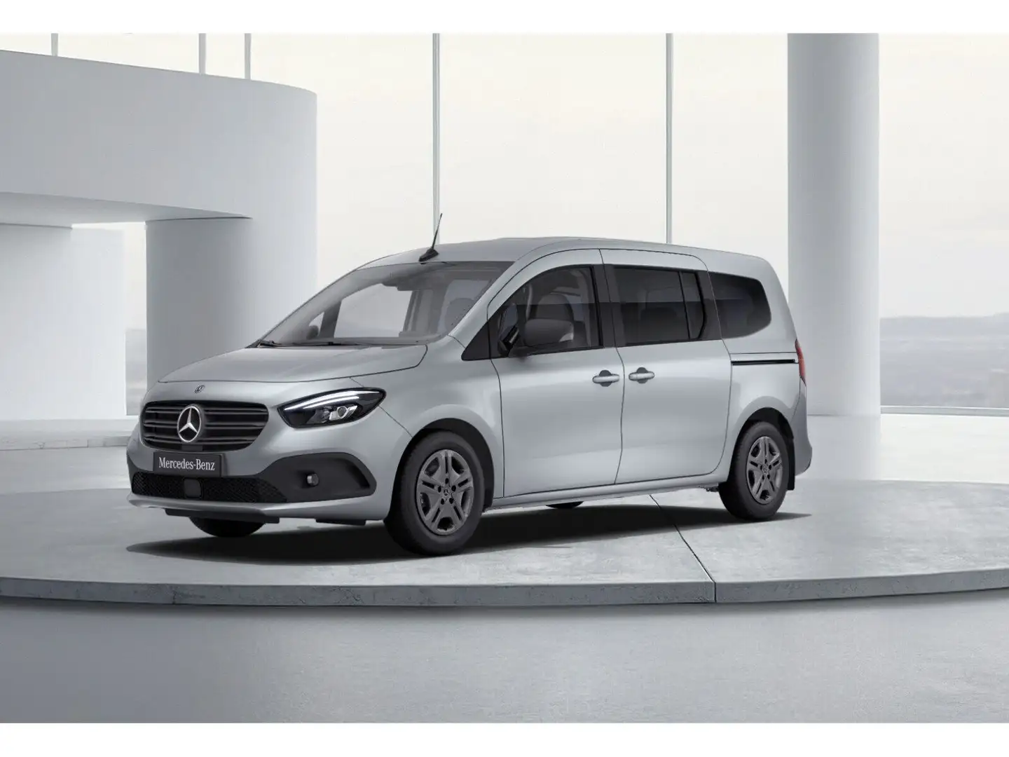 Mercedes-Benz Citan 113 Kombi PRO Lang Aut. Navi Cam Keyl PTS Srebrny - 1