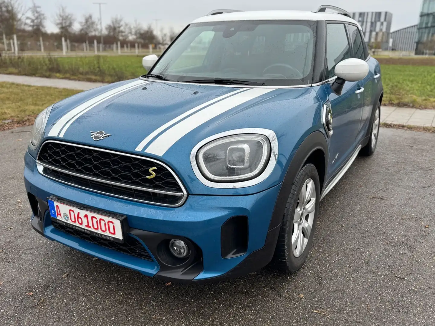 MINI Cooper SE Countryman Leder 1A Hybrid Blau - 1