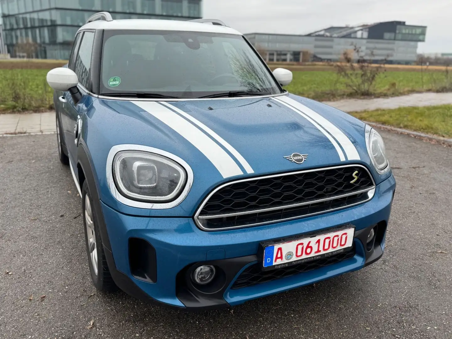 MINI Cooper SE Countryman Leder 1A Hybrid Blau - 2