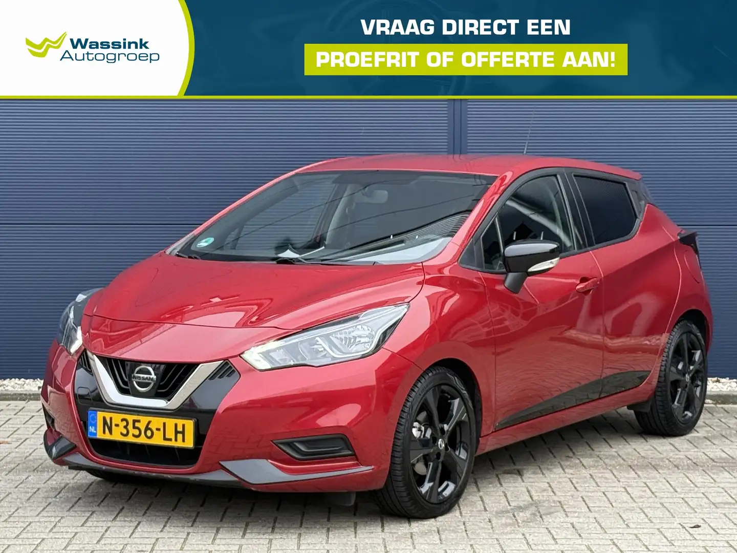Nissan Micra 1.0 IG-T 100pk N-Sport | Carplay | Camera | Airco Rood - 1