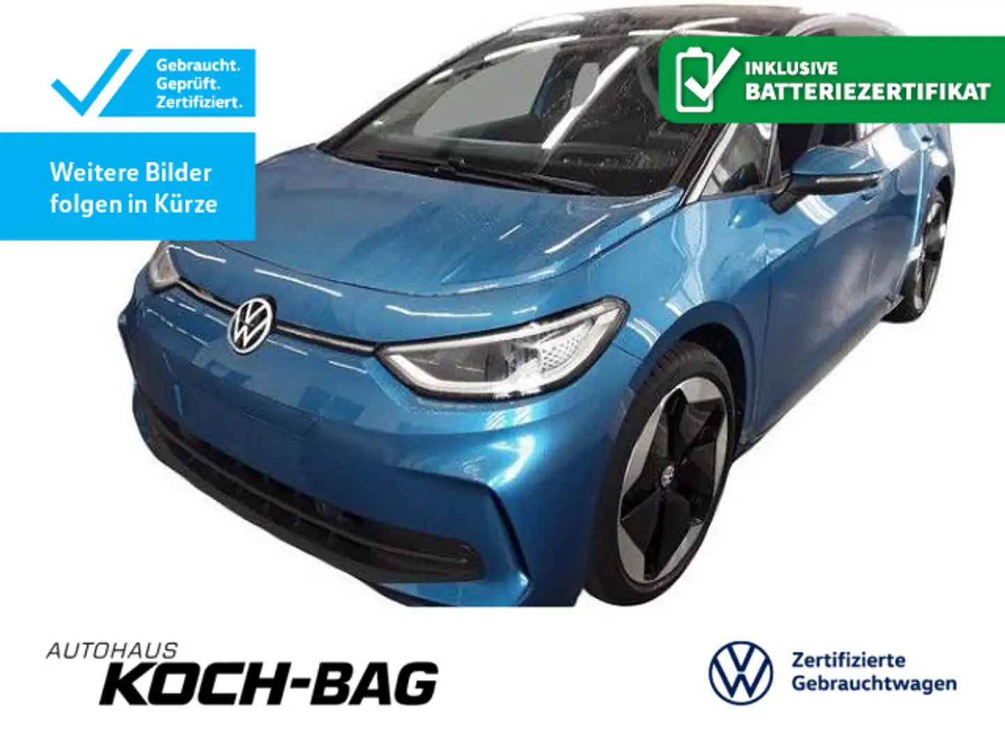 Volkswagen ID.3 Pro S NAVI LED SHZ KLIMA KAMERA Blau - 1