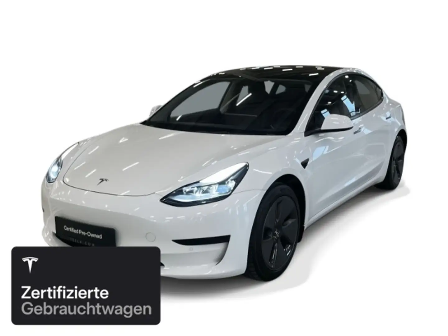 Tesla Model 3 Rear-Wheel Drive White - 1