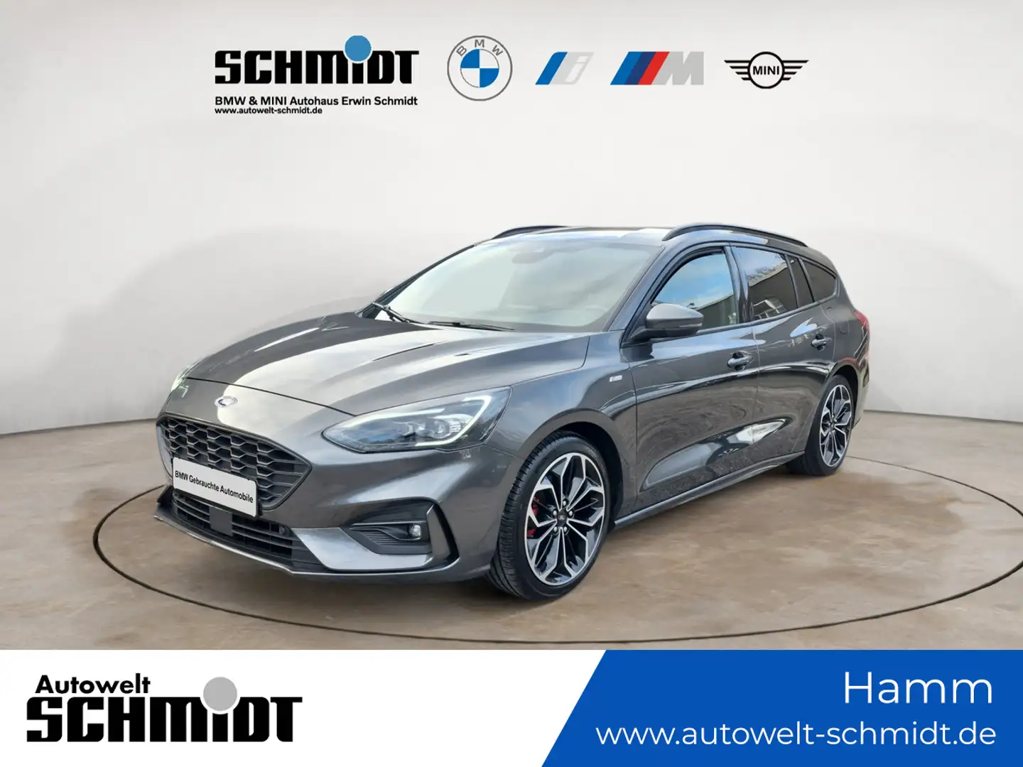 Ford Focus 2,0 EcoBlue ST-Line Turnier + GARANTIE Blau - 1