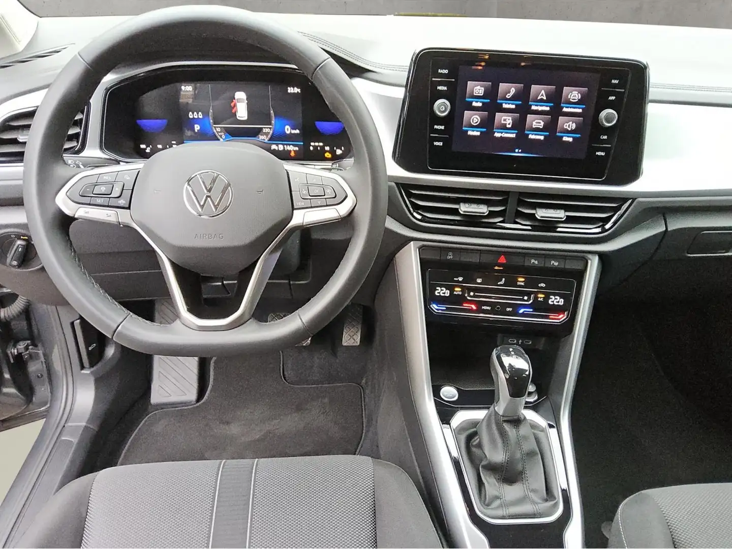 Volkswagen T-Roc Life+DSG+LED+Digi Argent - 2