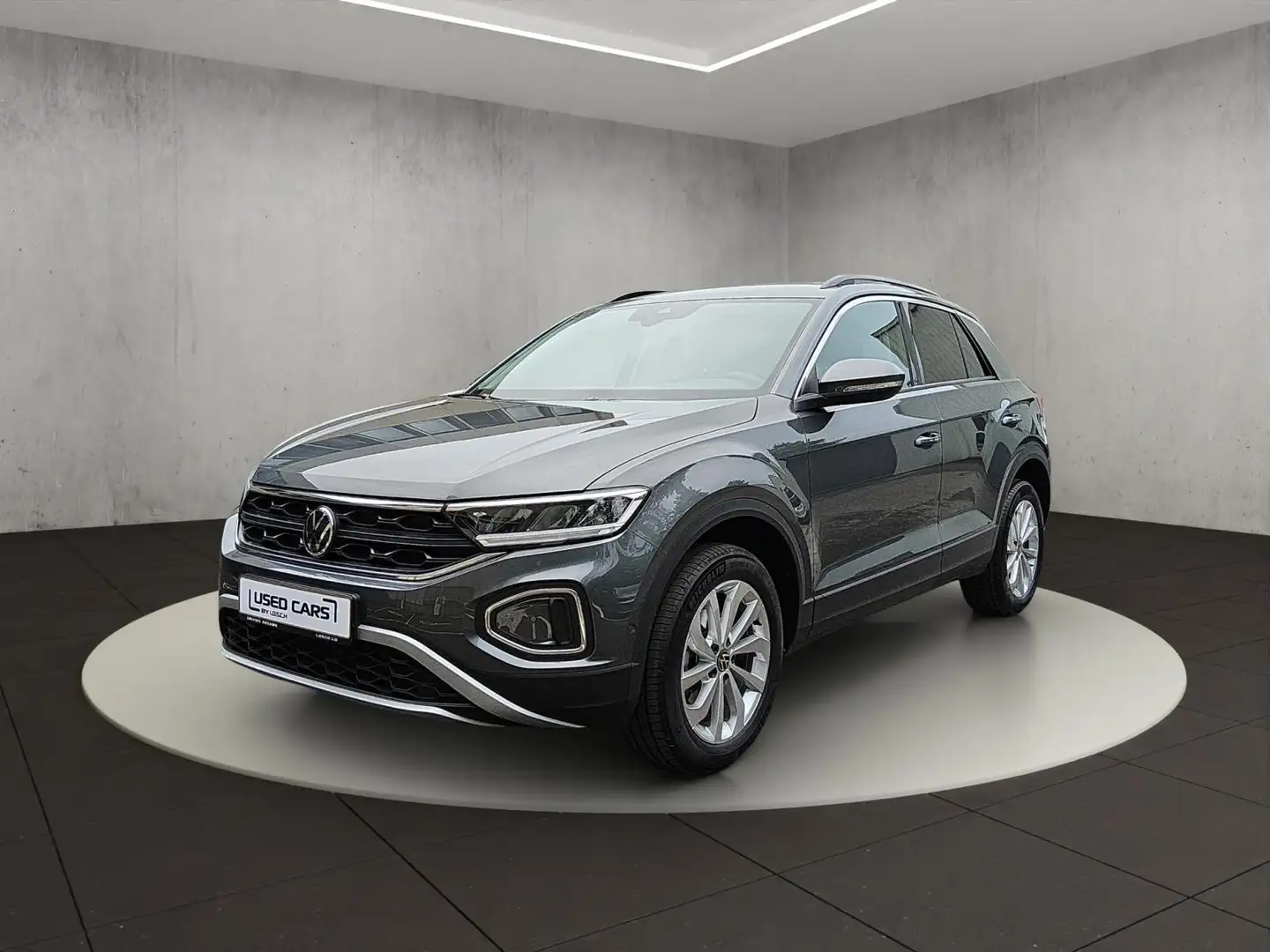 Volkswagen T-Roc Life+DSG+LED+Digi Argent - 1