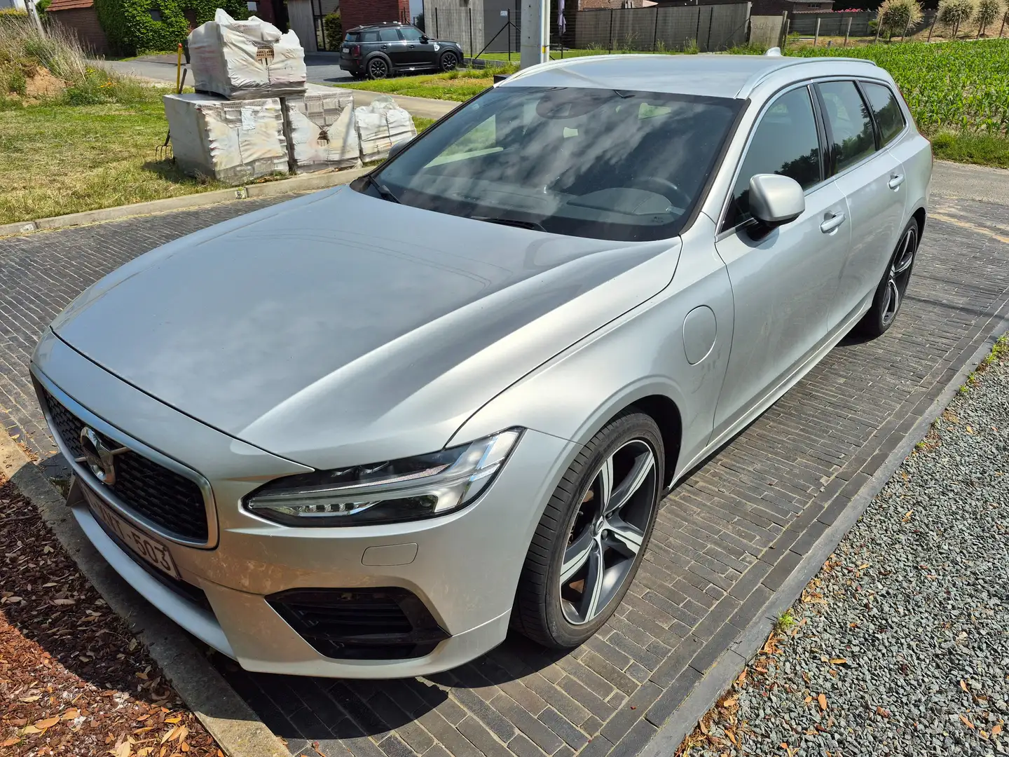 Volvo V90 V90 T8 Twin Engine AWD R Design Plateado - 2