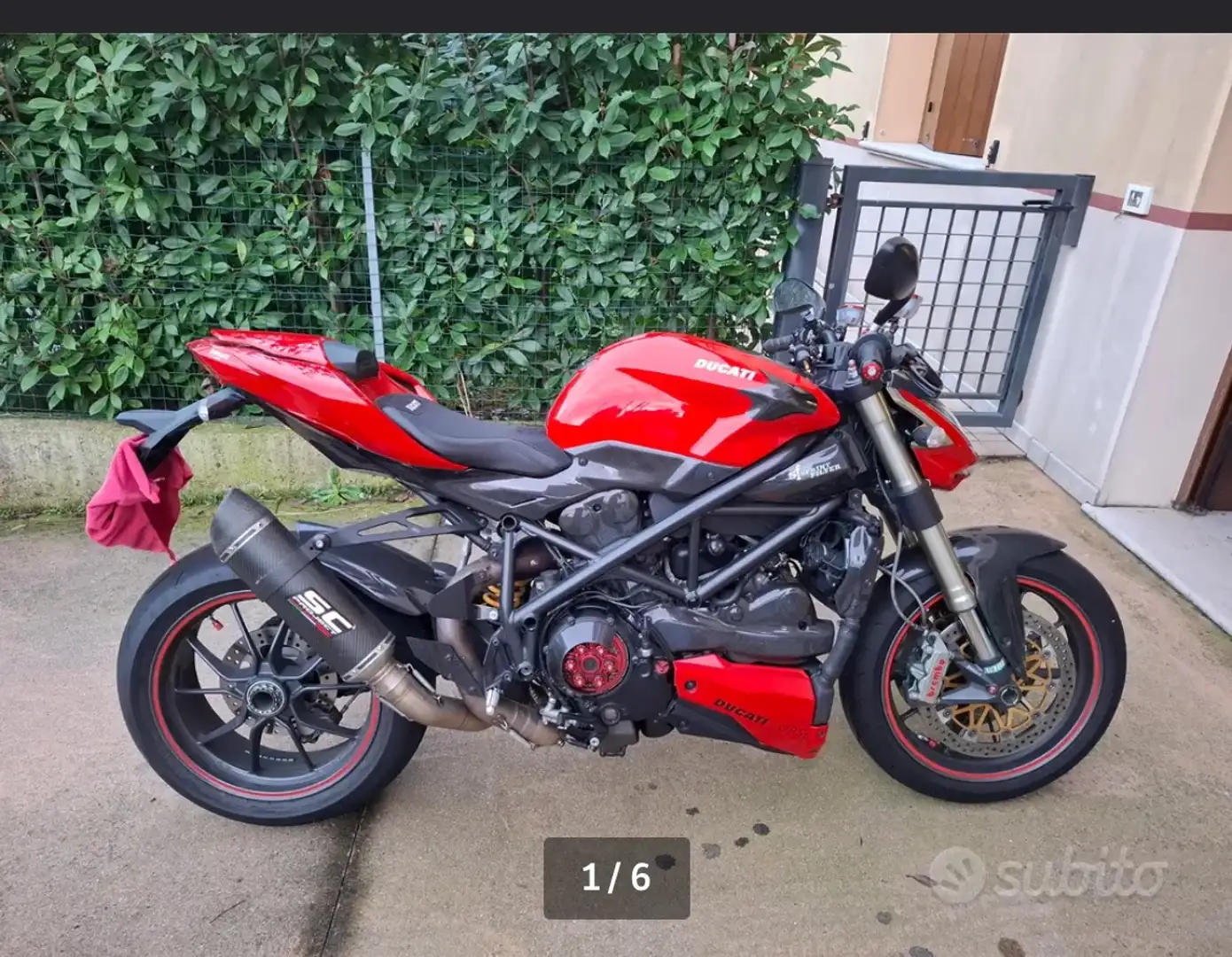 Ducati Streetfighter Rouge - 1