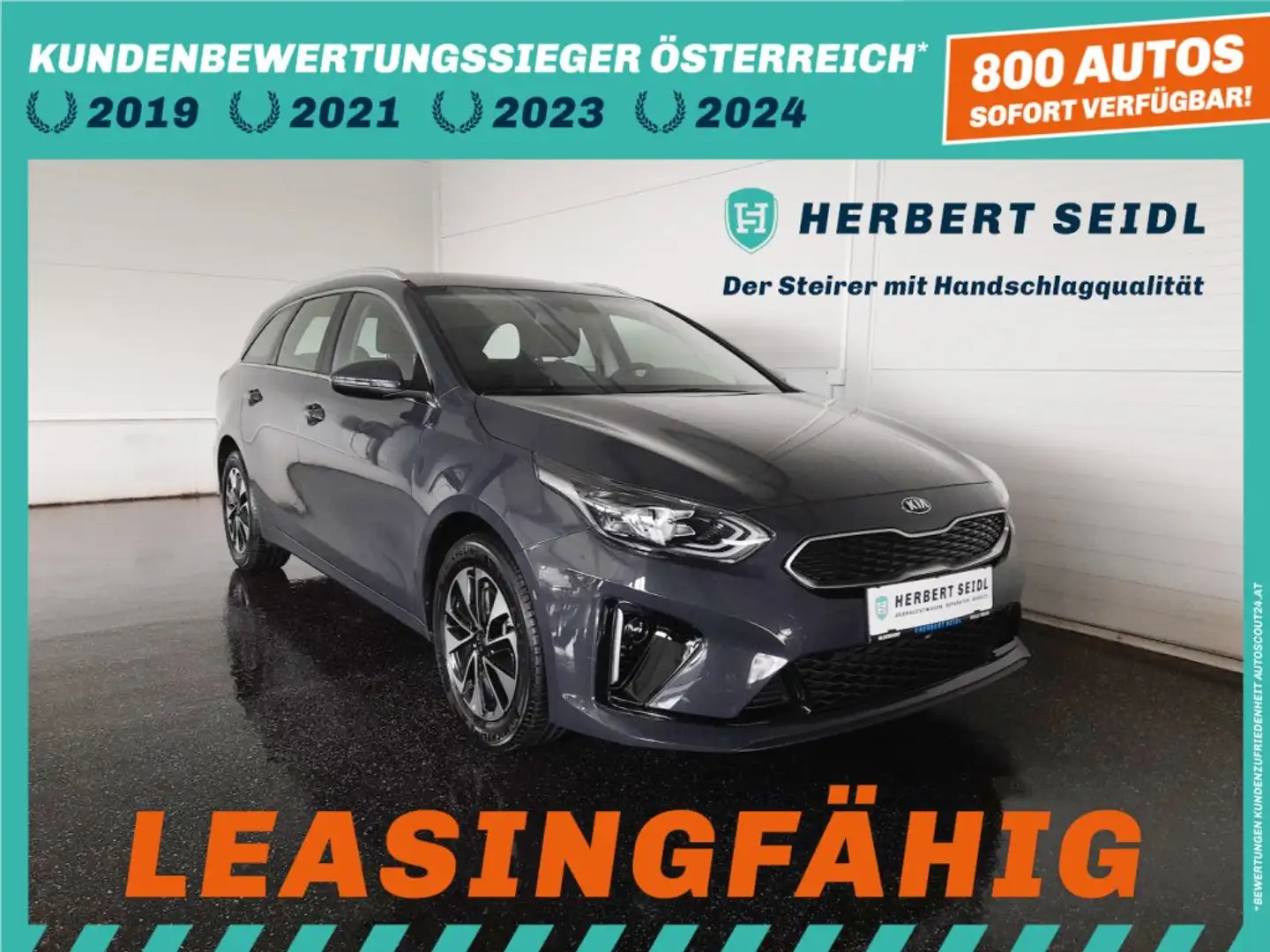 Kia XCeed Ceed SW PHEV Aut. *VOLL-LED / NAVI / KAMERA / TEMPOMAT / SPURHALTEASSISTENT / E-KLAPPE* Silber - 1