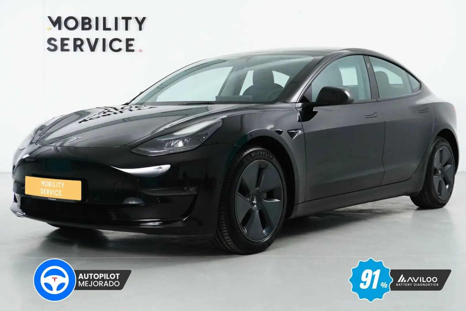 Tesla Model 3 Gran Autonomía AWD Negro - 1