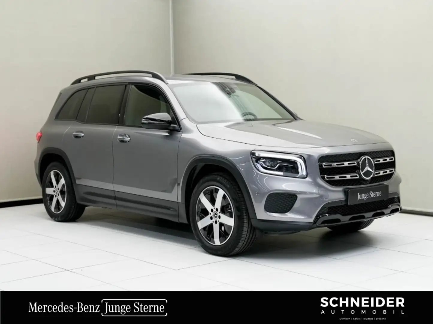 Mercedes-Benz GLB 200 d 4MATIC Night KAM SpurW SpurH KlimaA Grau - 1