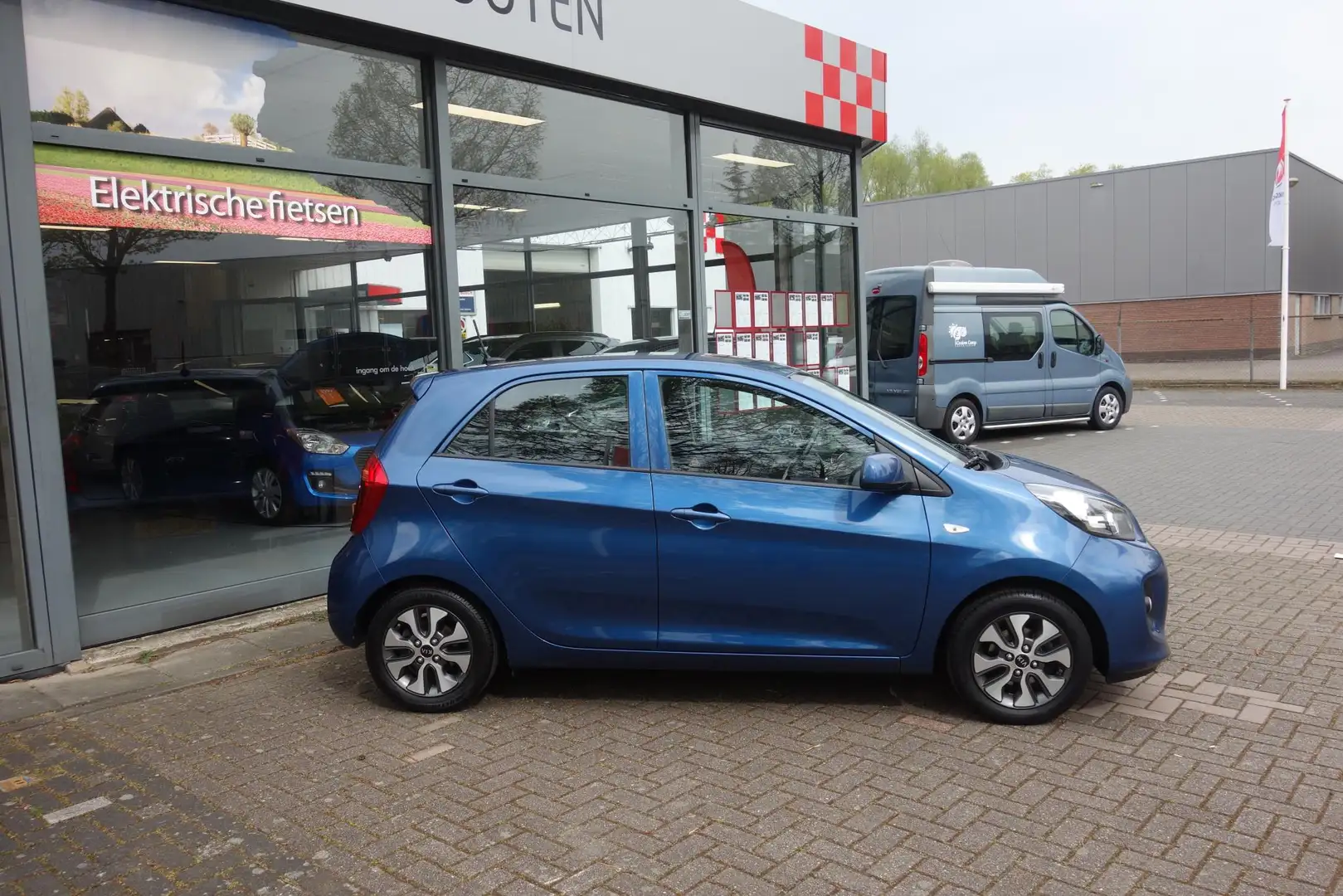Kia Picanto 1.0 CVVT EconomyPlusLine, Navigatie, Camera Azul - 2