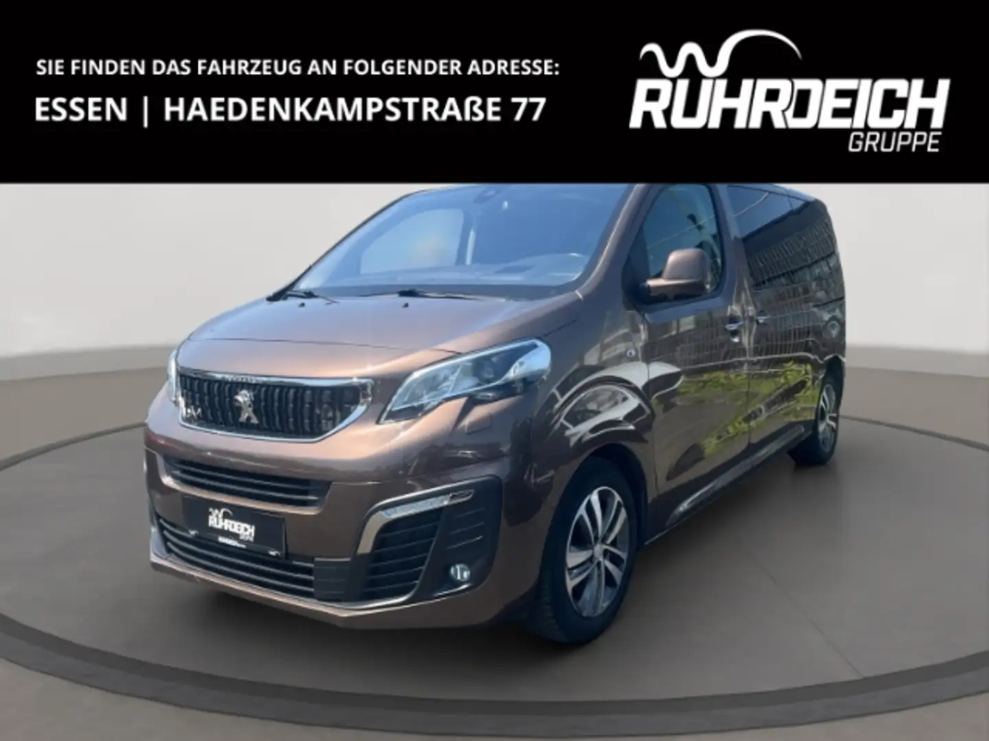 Peugeot Traveller Allure L2 2.0 8-Sitzer NAVI KAMERA PANO SHZ PDC AL Brun - 1